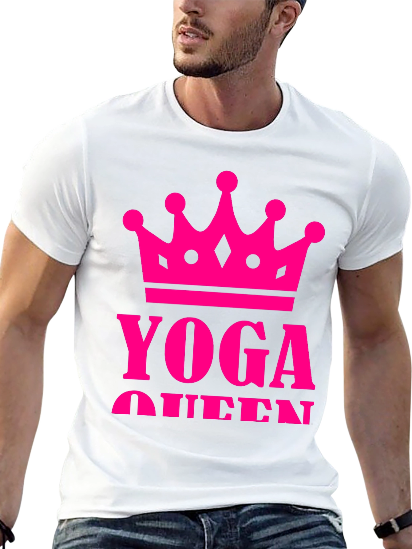Yoga Queen Black T-Shirt