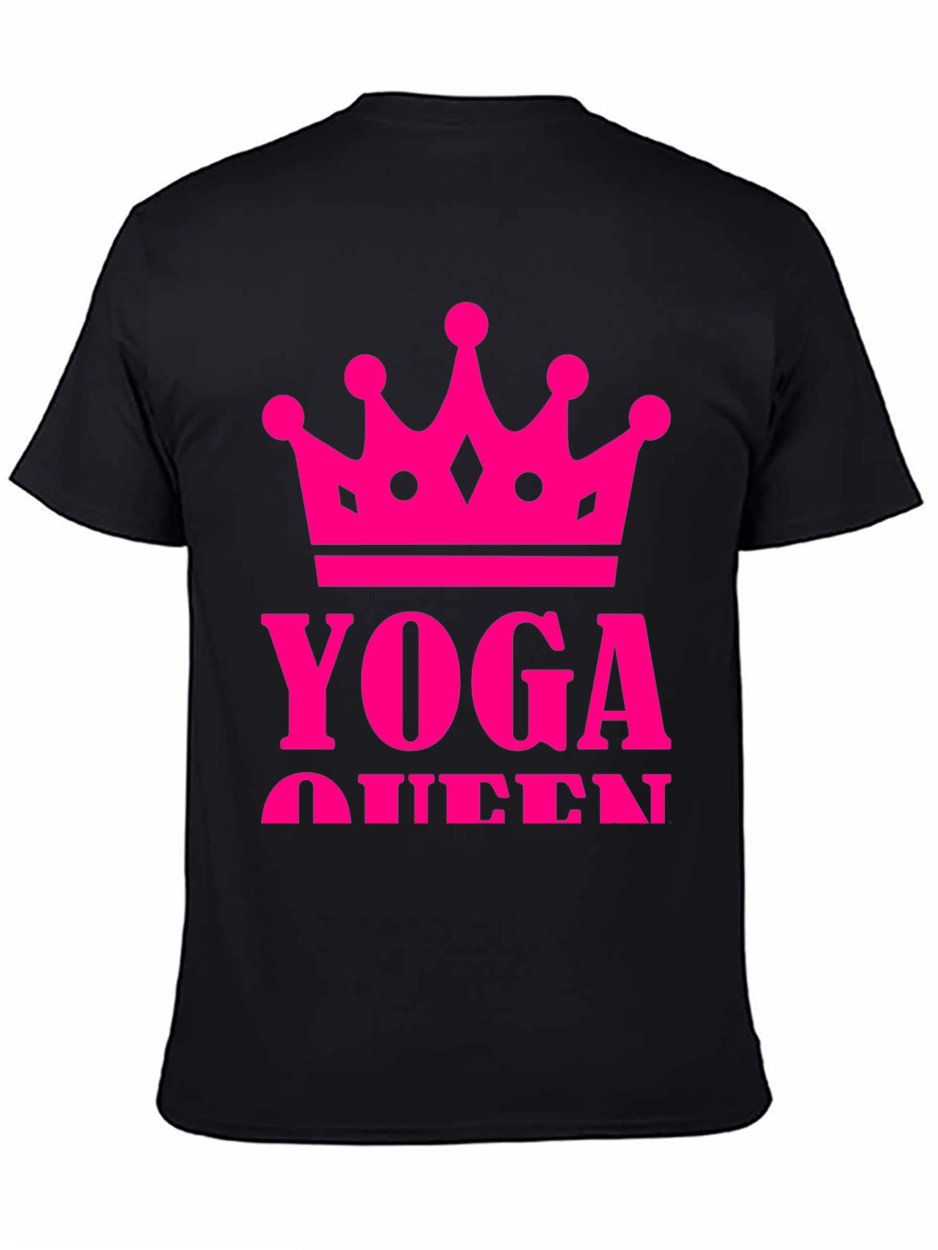Yoga Queen Black T-Shirt