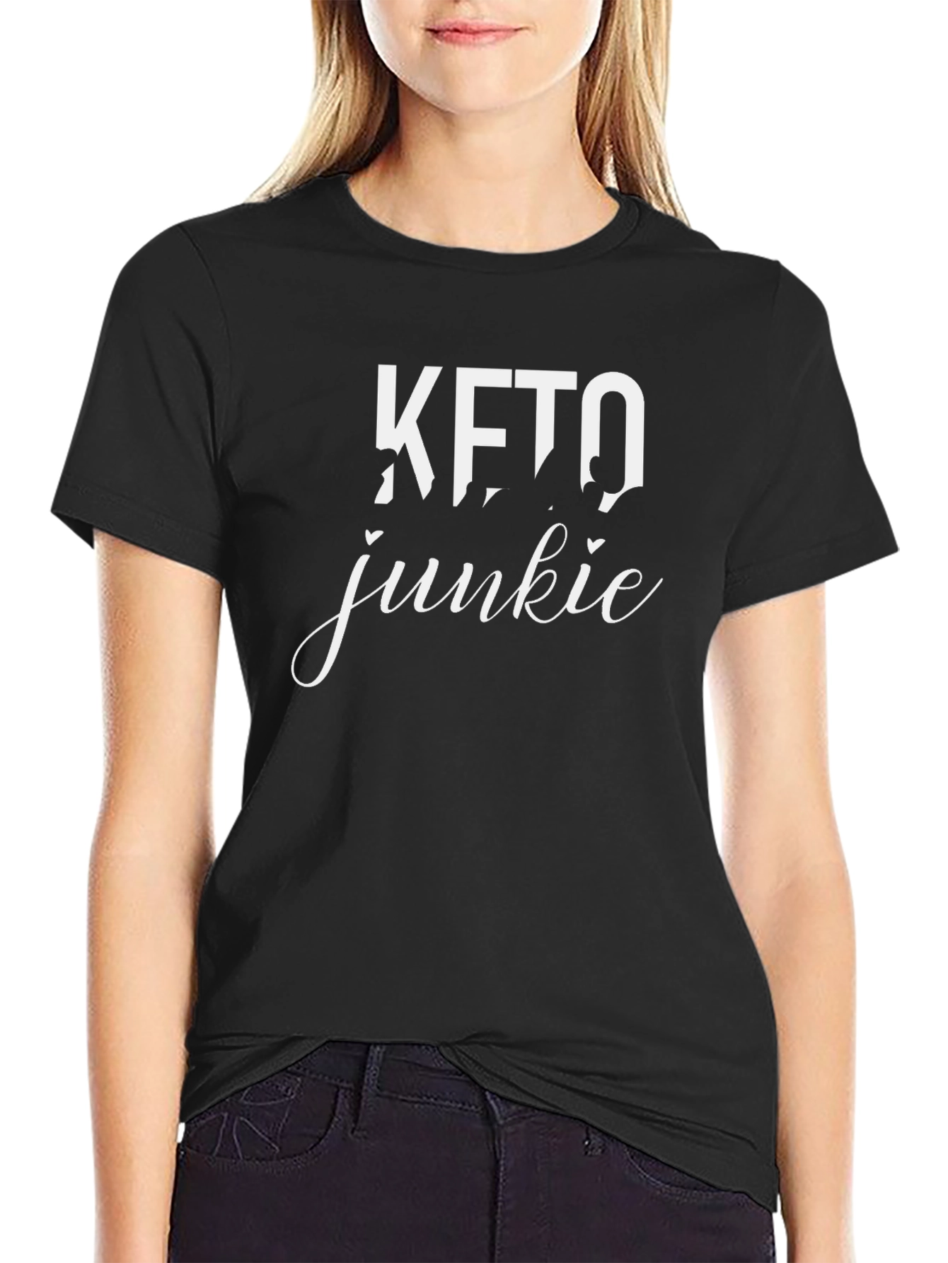 Keto Junkie T-Shirt - Trendy Graphic Tee