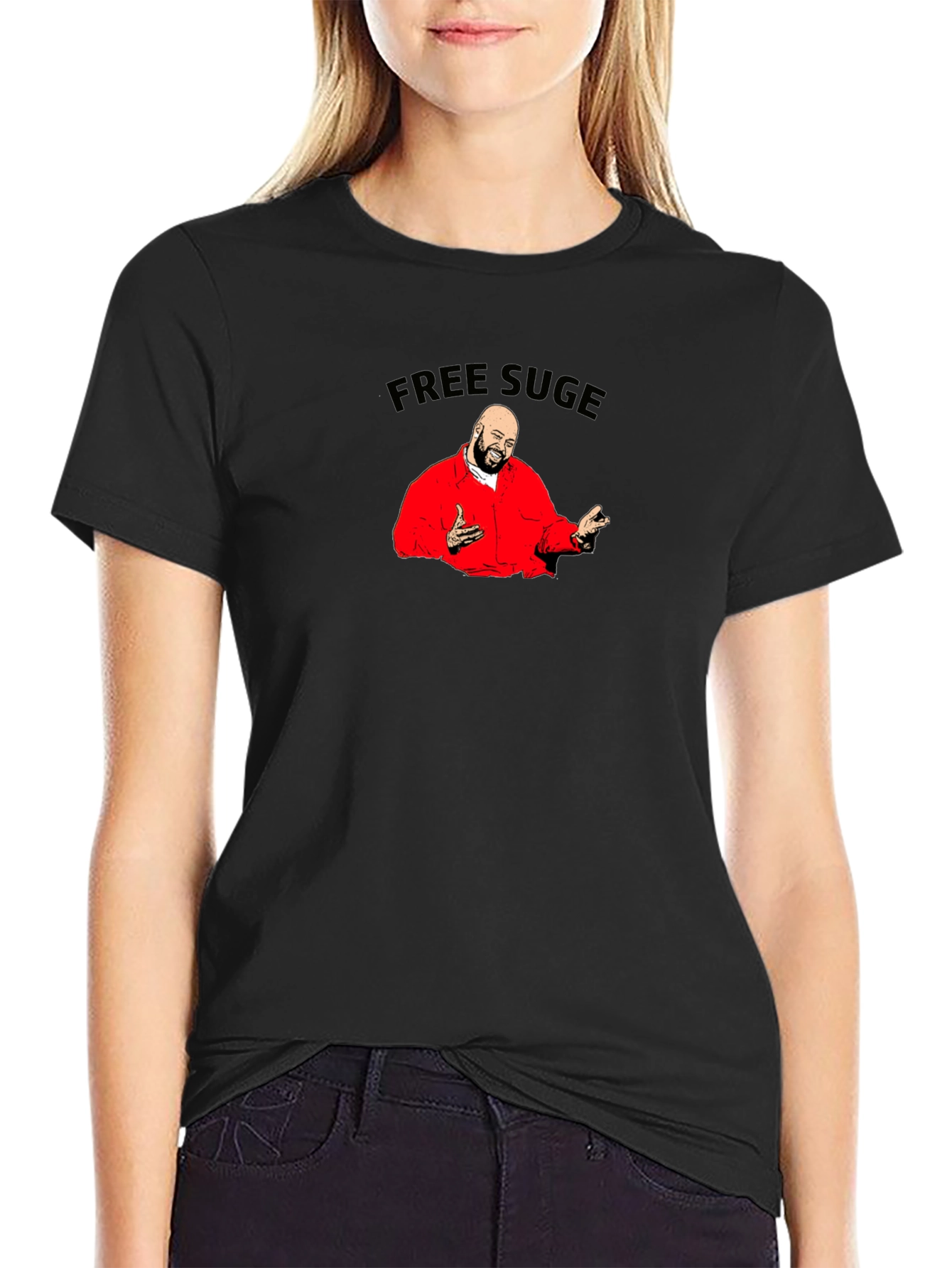 Free Suge Black T-Shirt