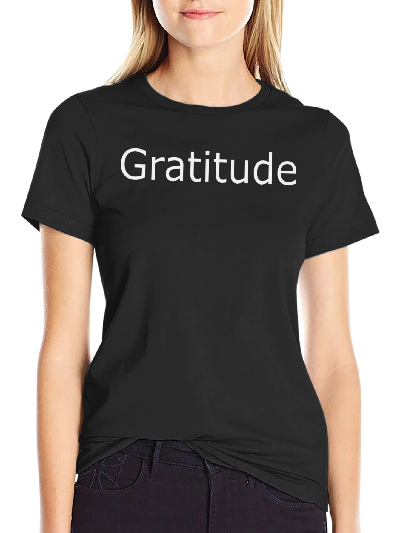 Gratitude Black T-Shirt