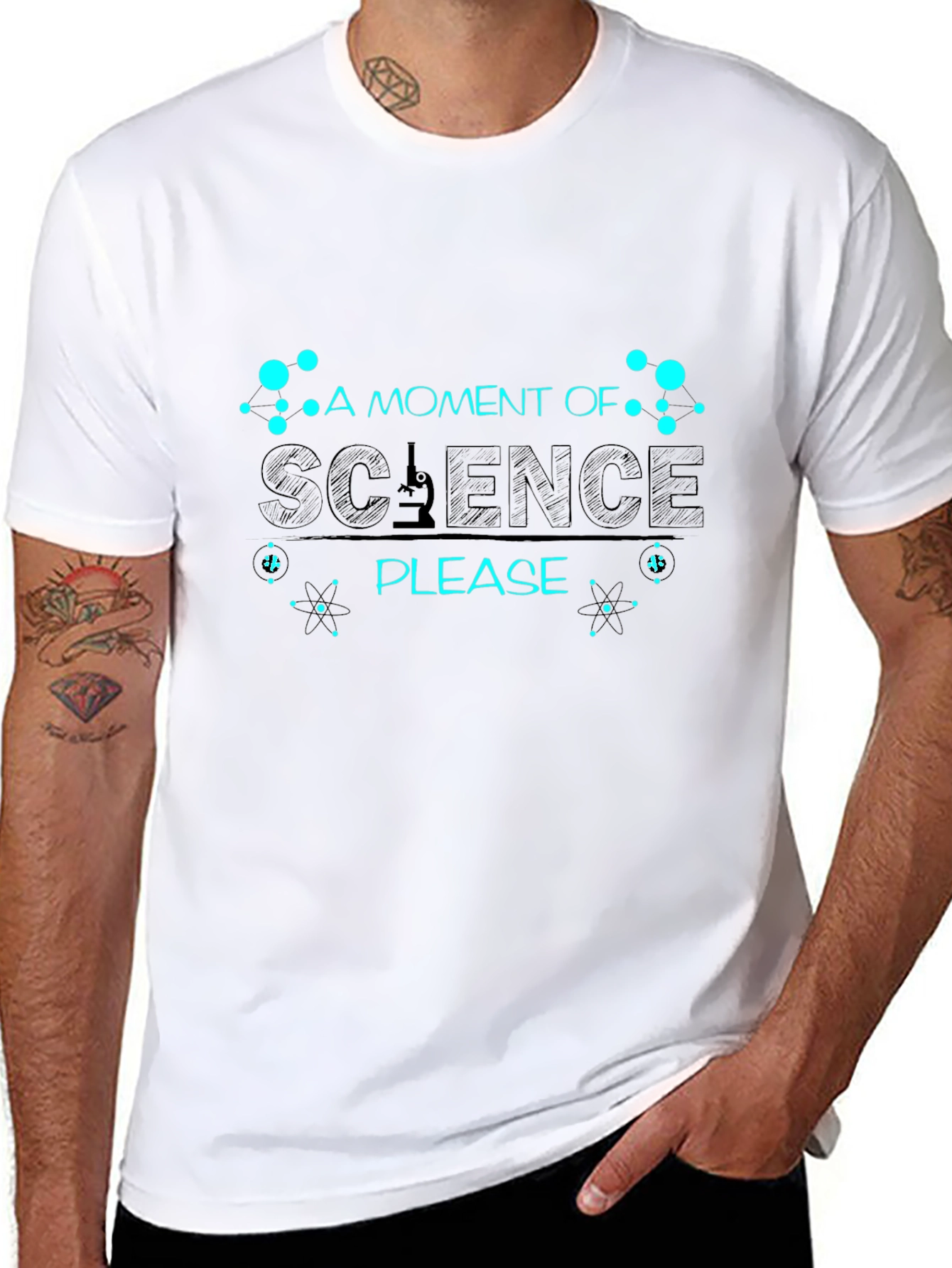 Science T-Shirt - A Moment of Science Please