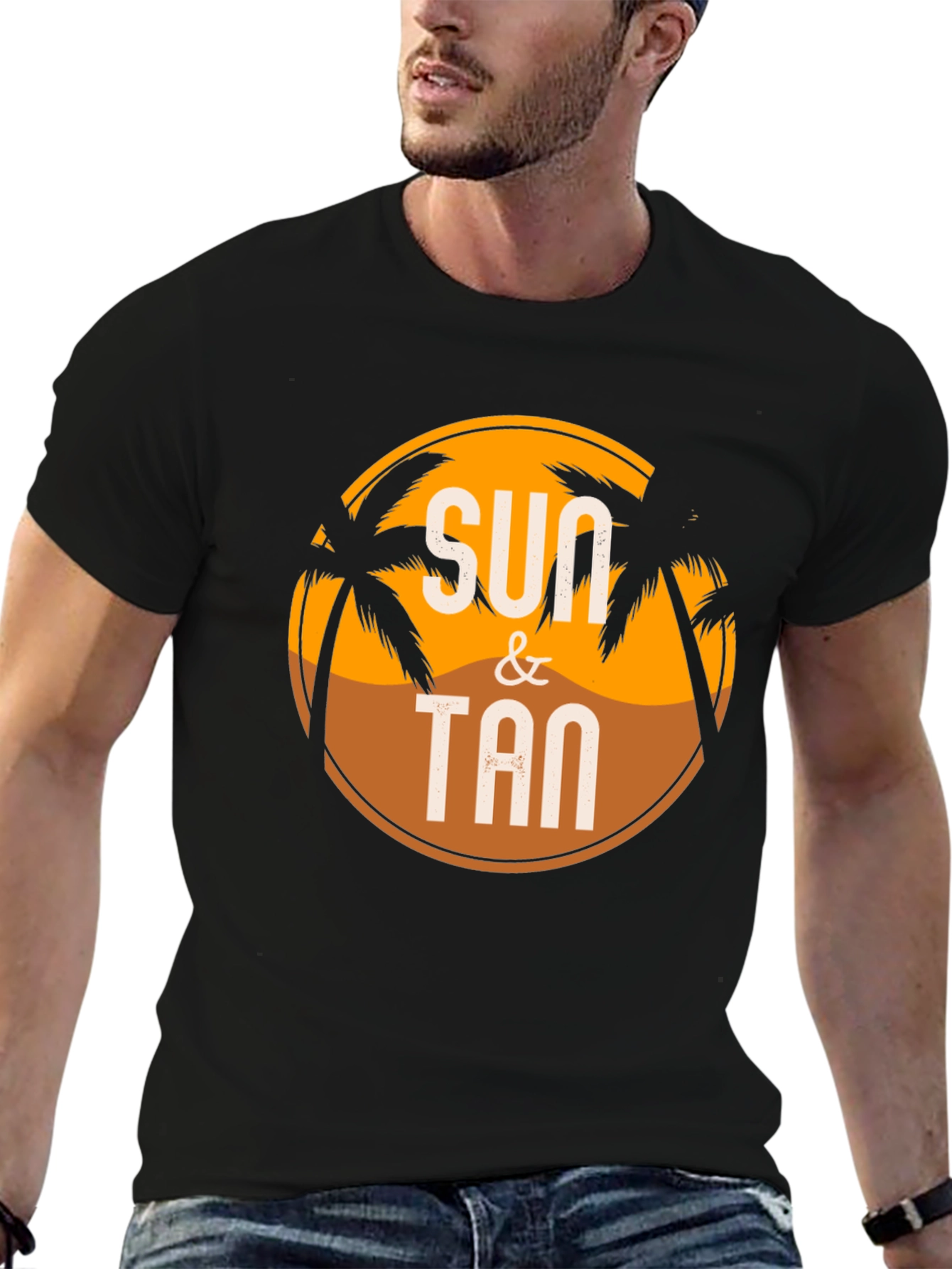 Sun & Tan Graphic T-Shirt