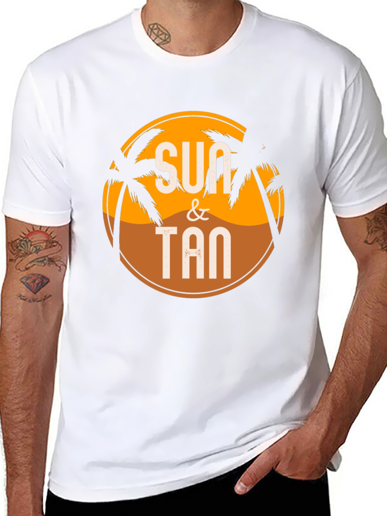 Sun & Tan Graphic T-Shirt