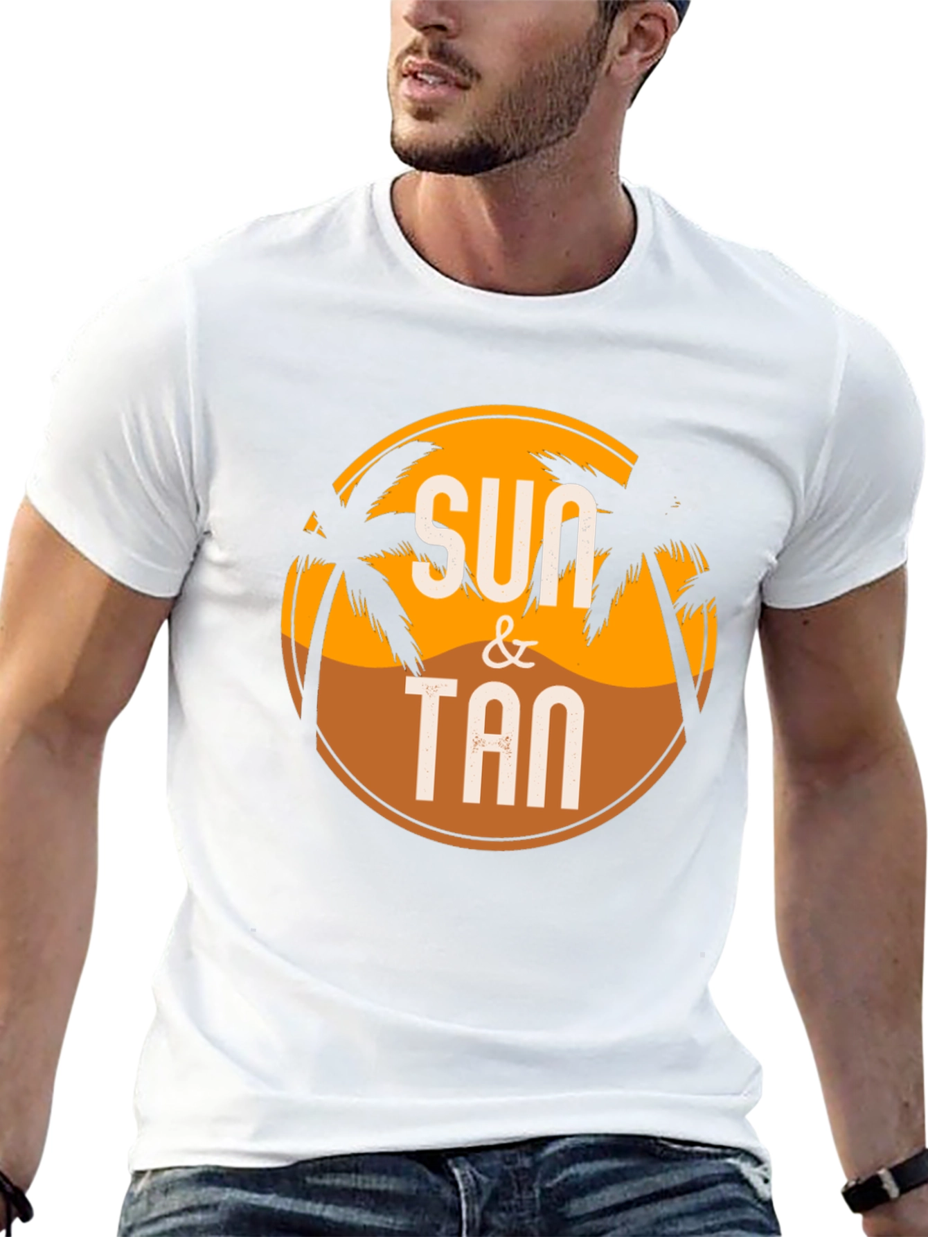 Sun & Tan Graphic T-Shirt
