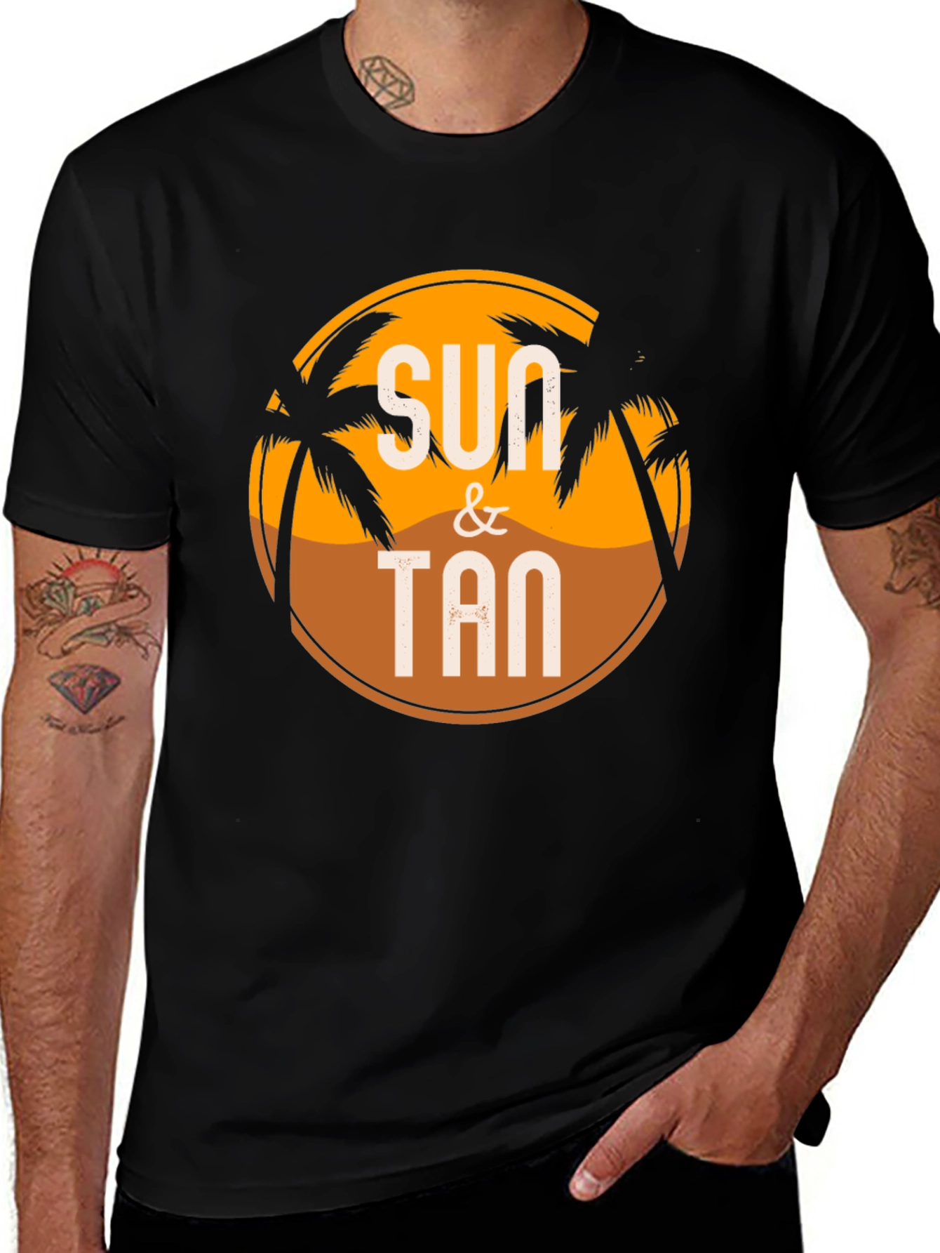 Sun & Tan Graphic T-Shirt