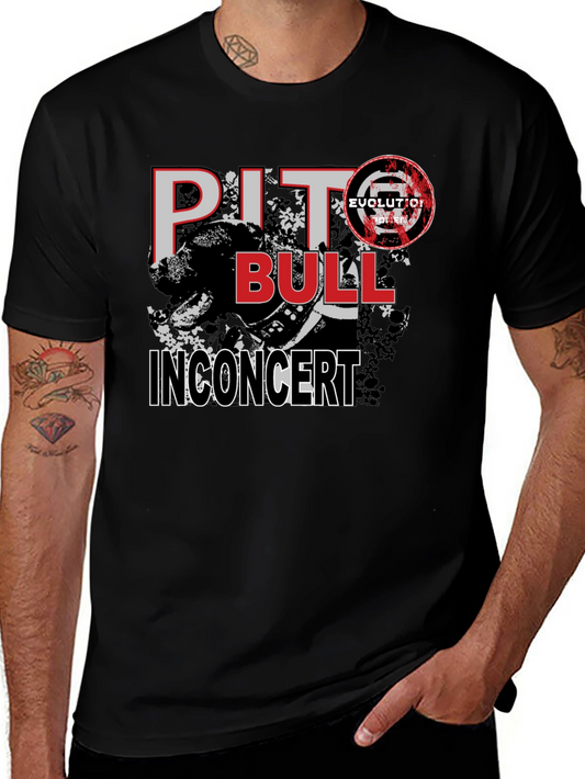 Pitbull In Concert Graphic Tee