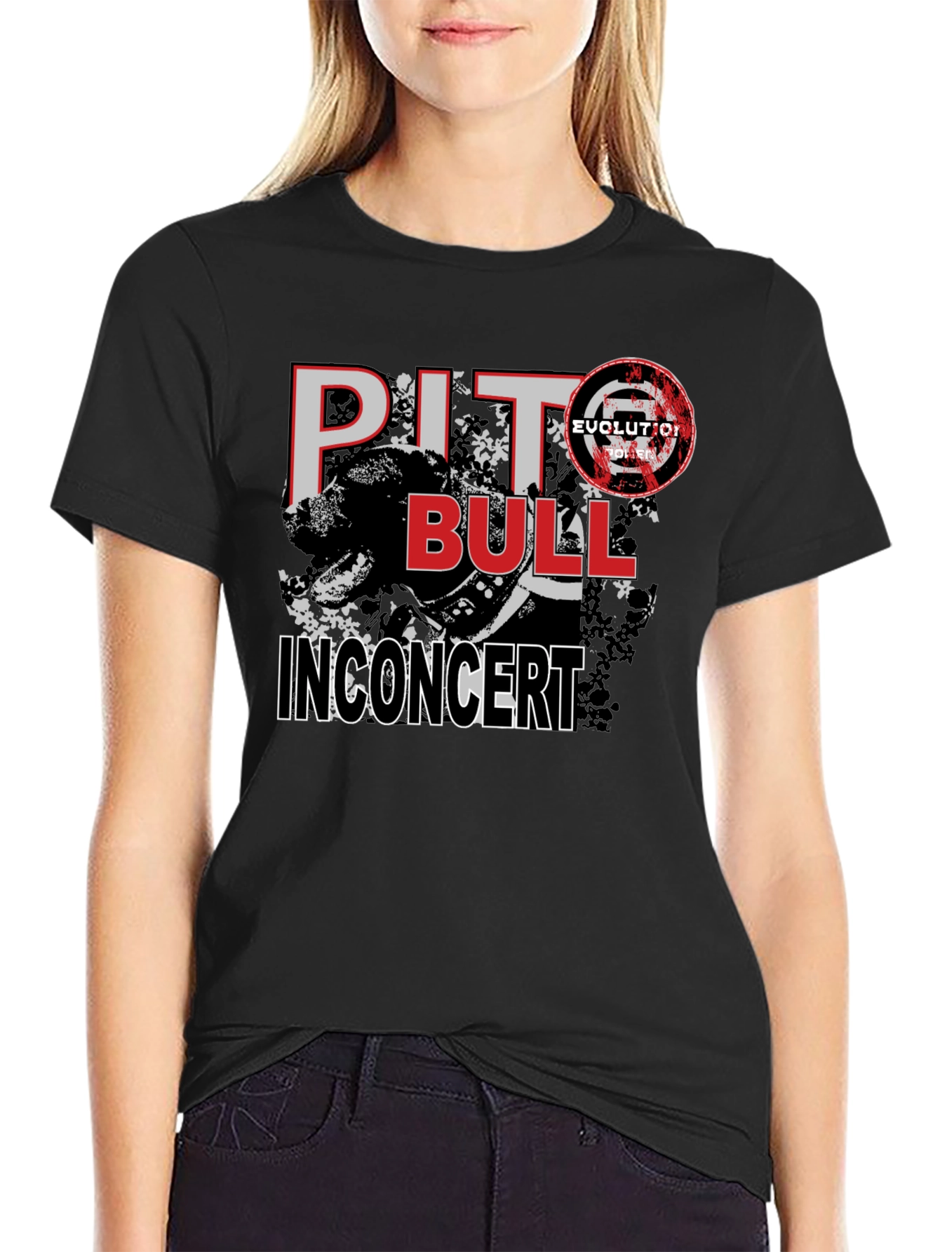 Pitbull In Concert Graphic Tee