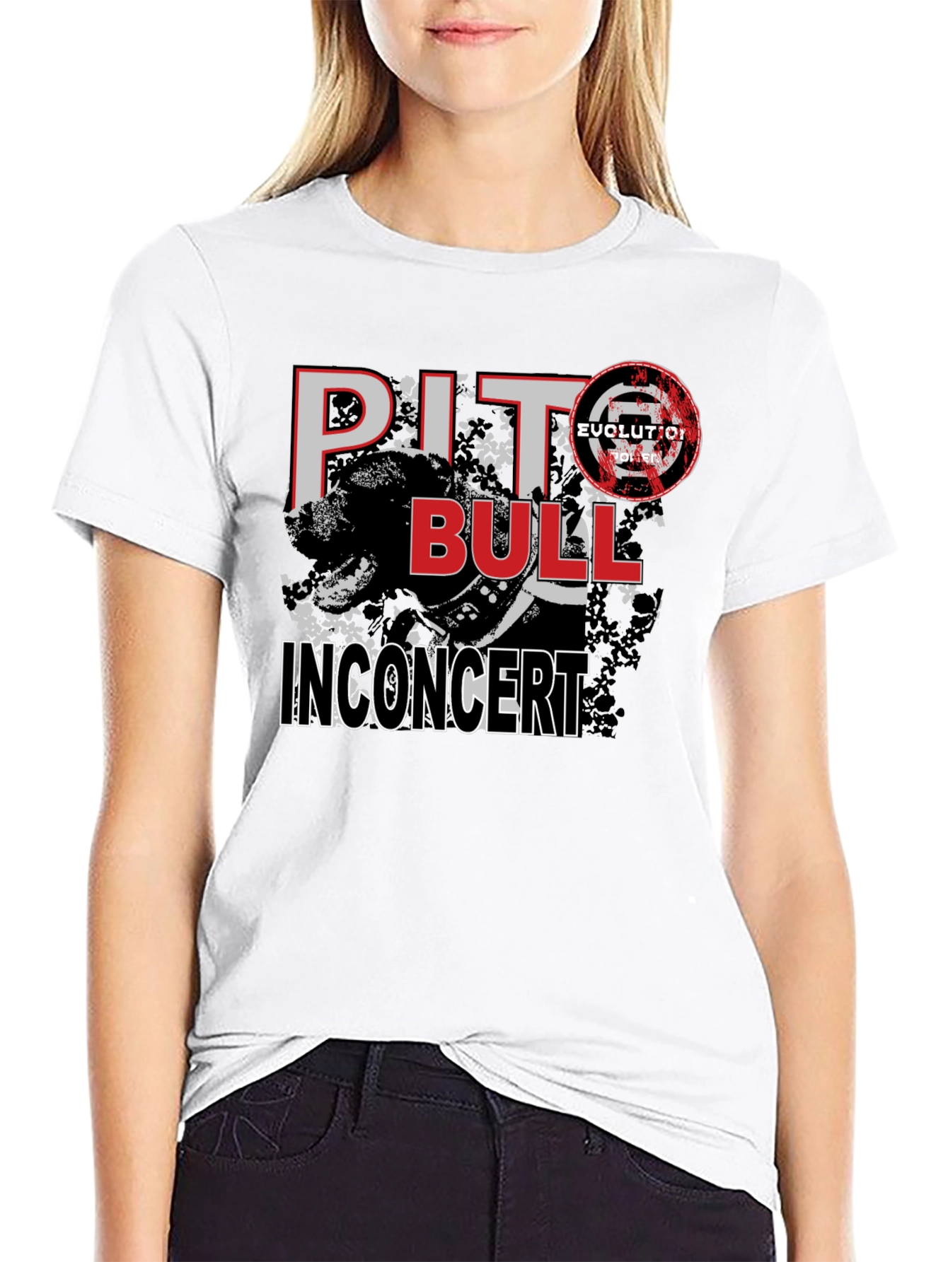 Pitbull In Concert Graphic Tee