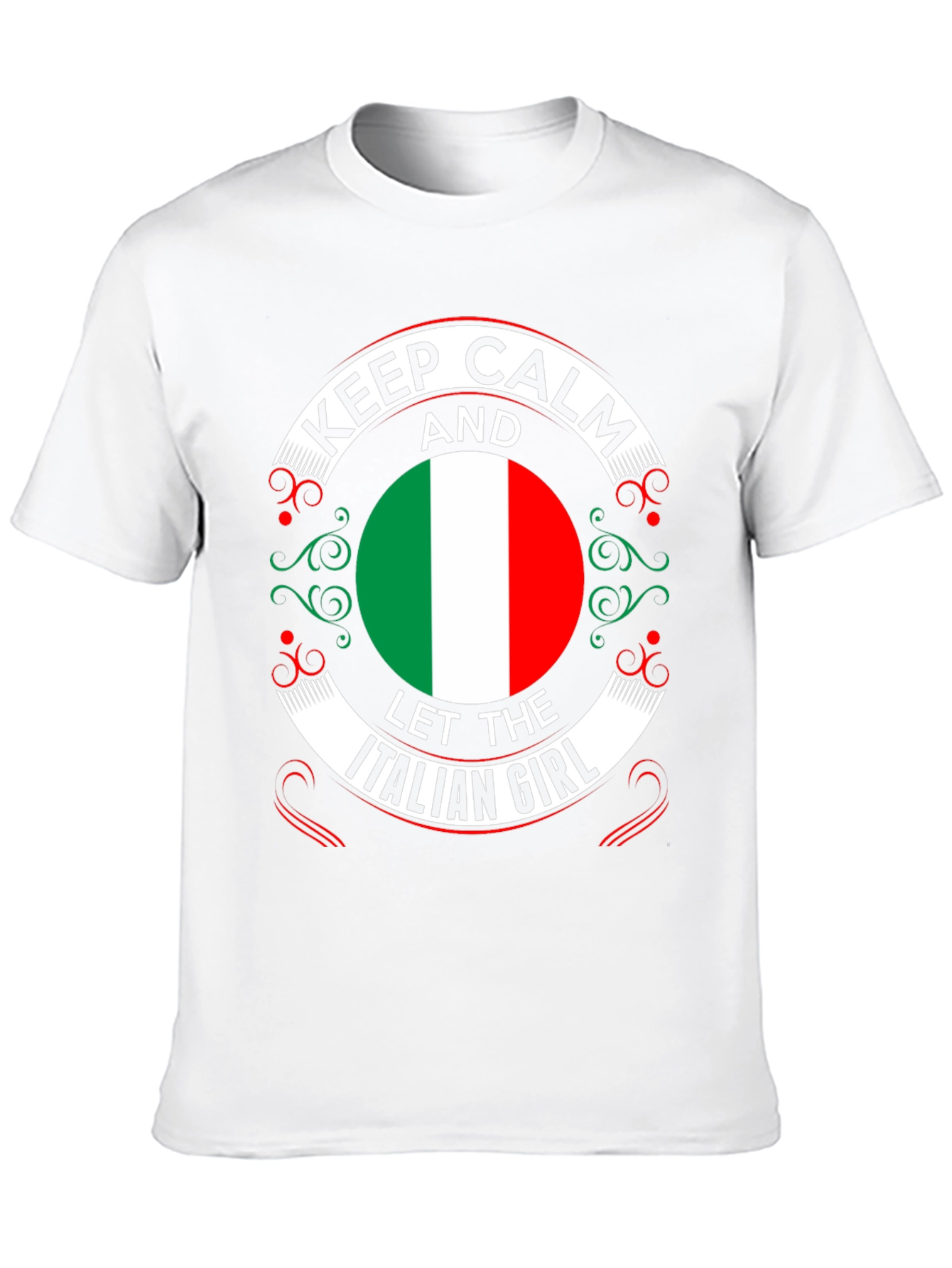 Keep Calm Italian Girl T-Shirt