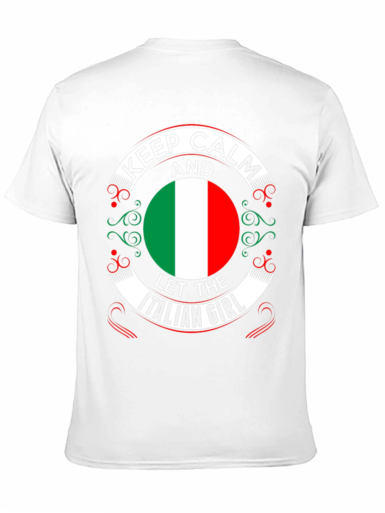 Keep Calm Italian Girl T-Shirt