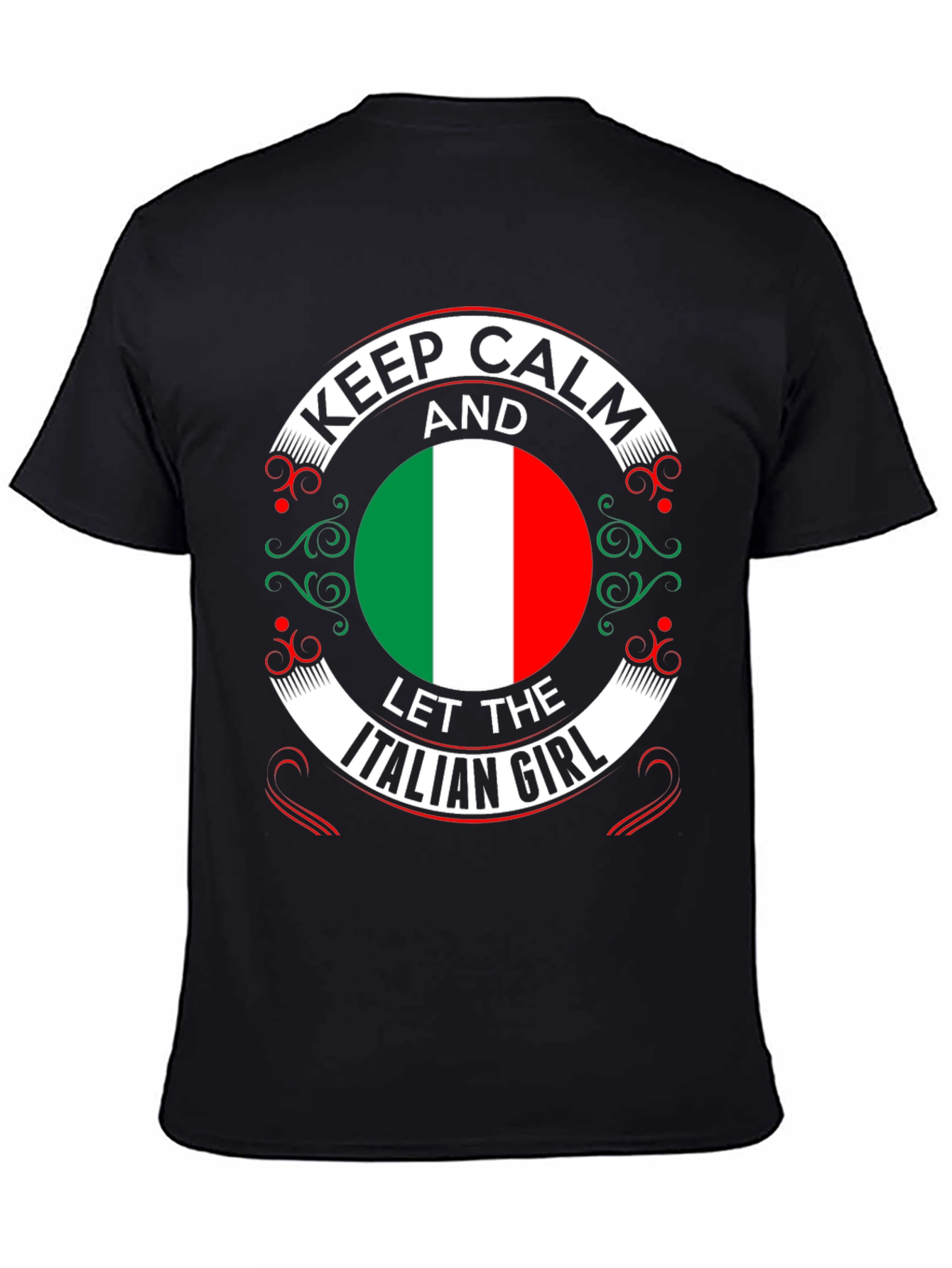 Keep Calm Italian Girl T-Shirt