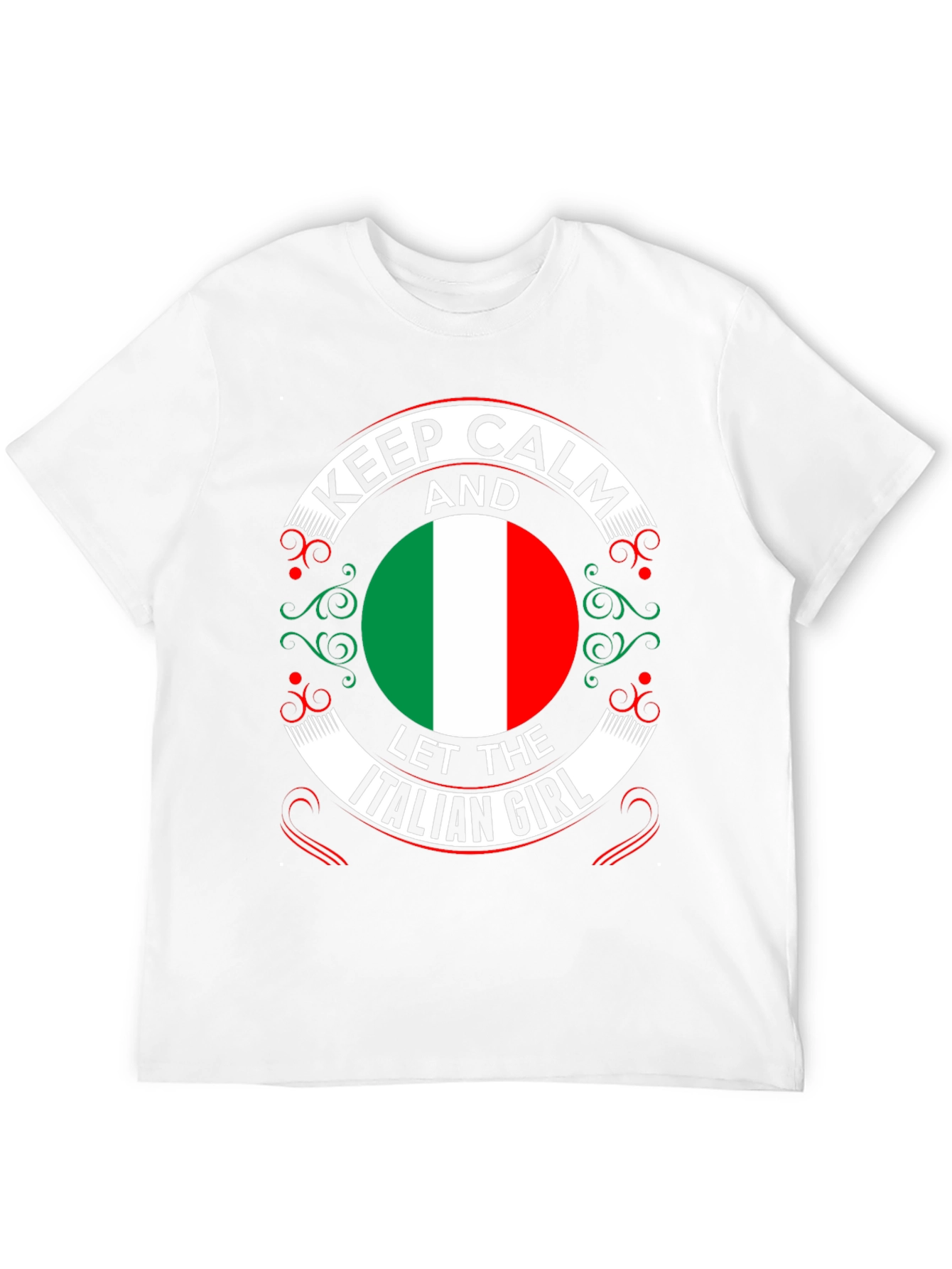 Keep Calm Italian Girl T-Shirt