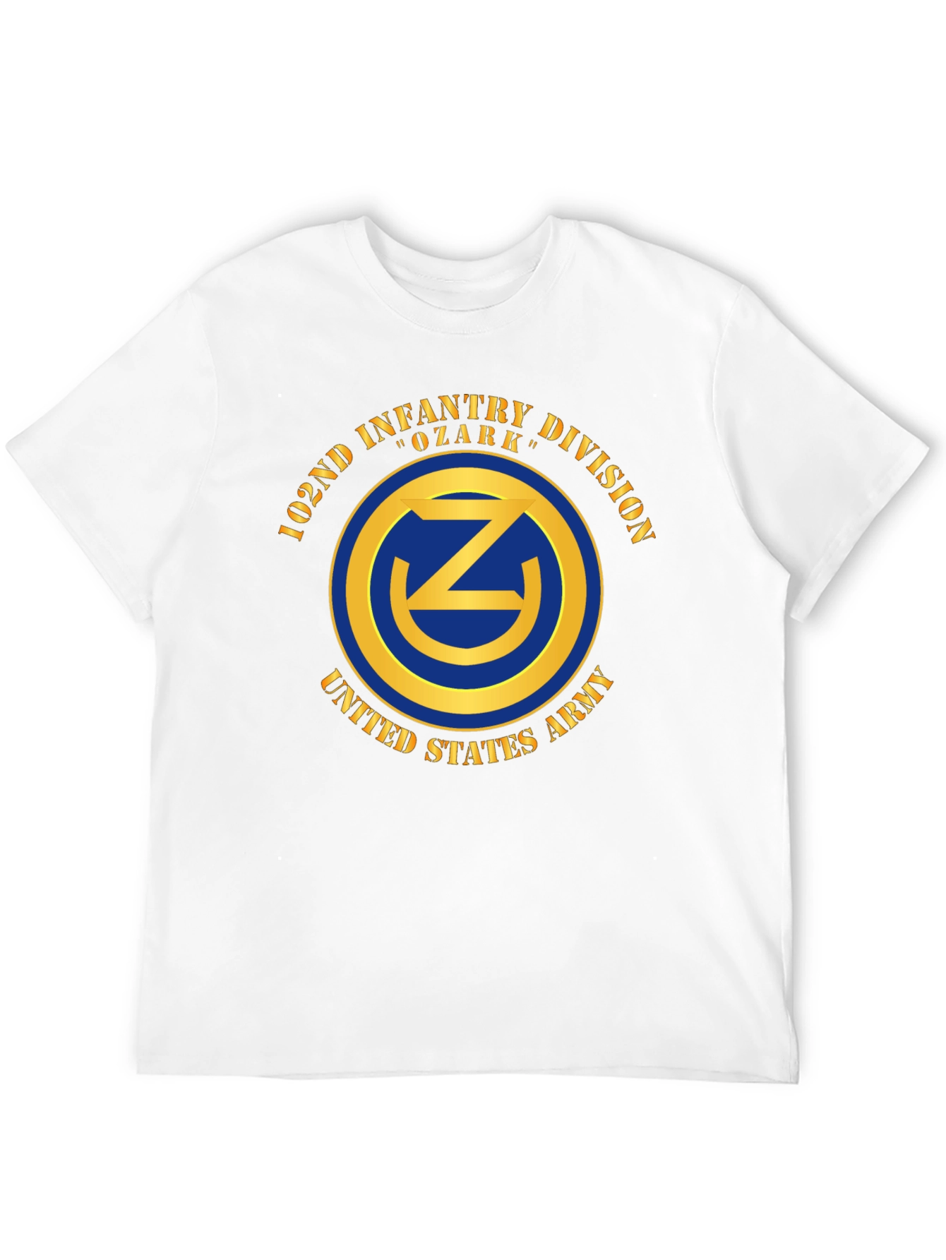 102nd Infantry Division T-Shirt - Ozark - US Army