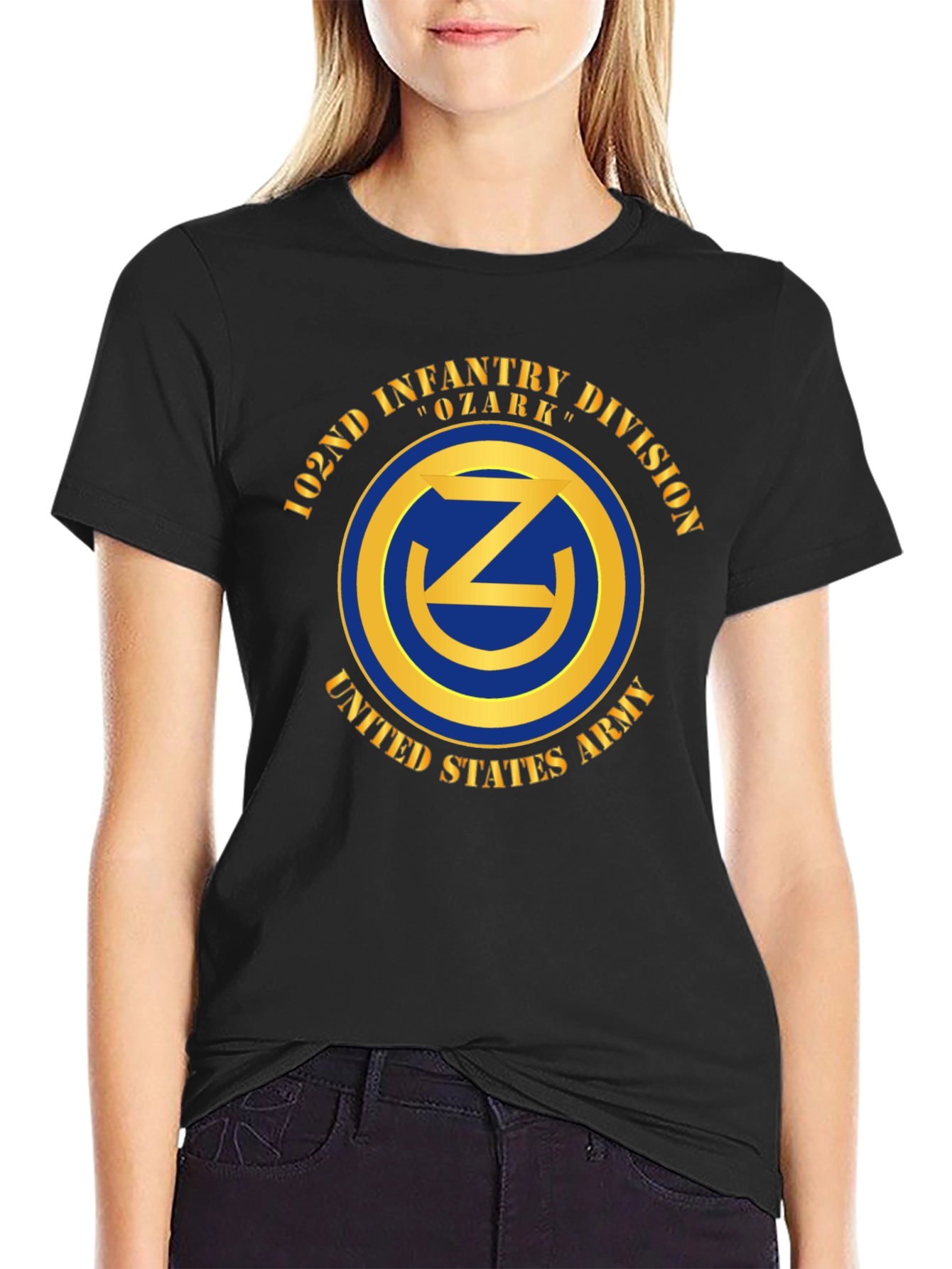 102nd Infantry Division T-Shirt - Ozark - US Army