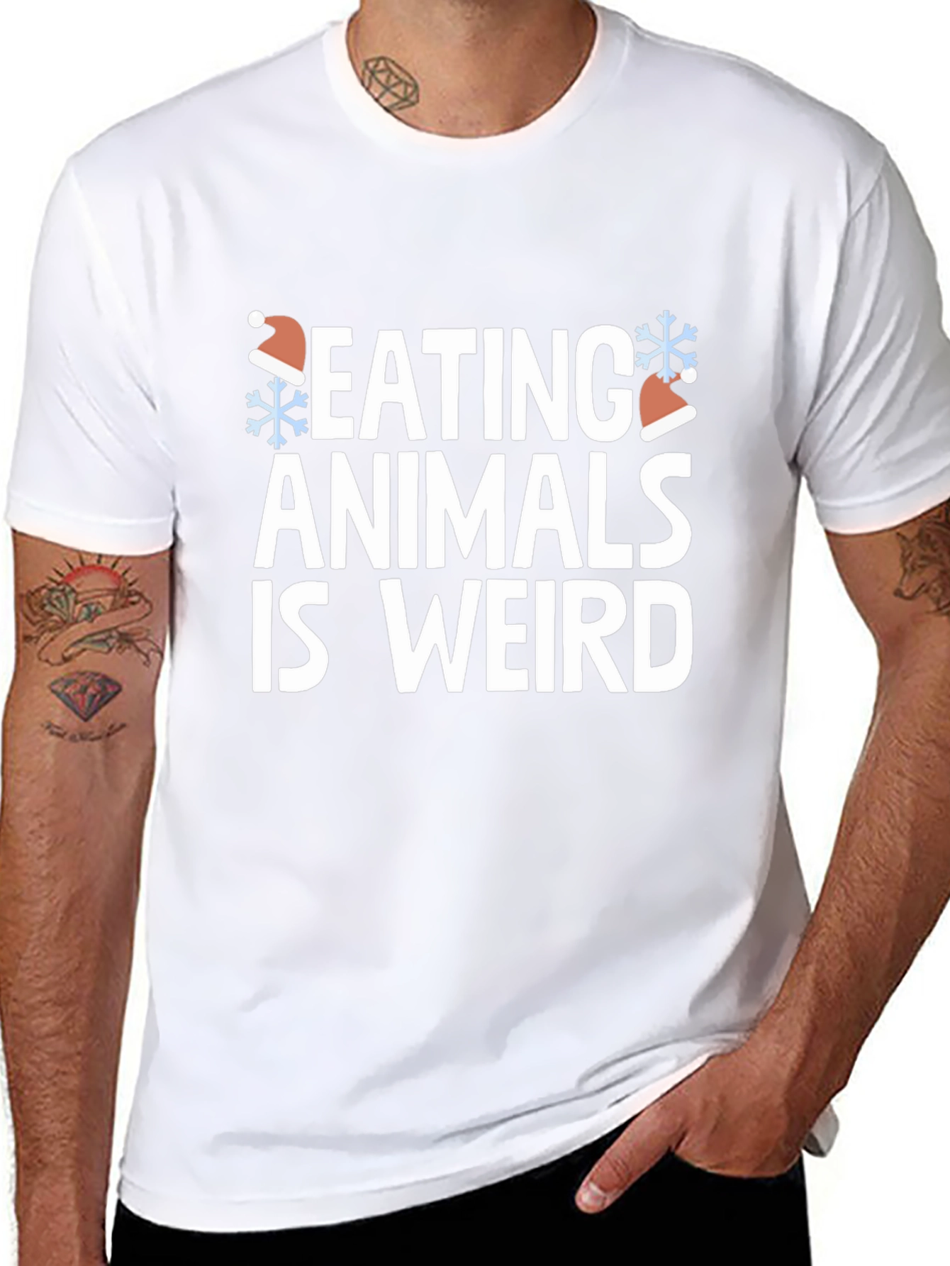 Eating Animals Is Weird Graphic Tee