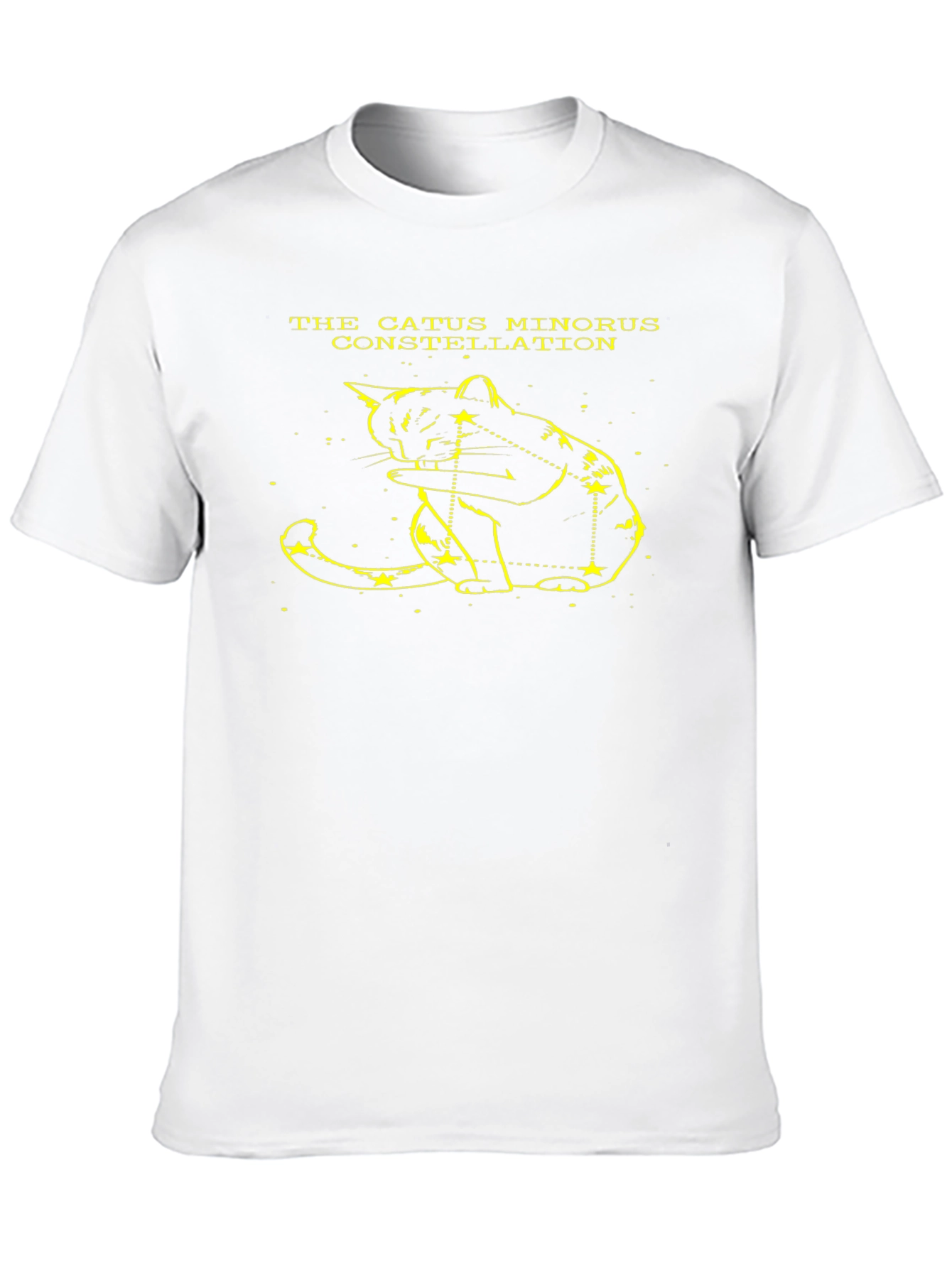 Catus Minorus Constellation Black T-Shirt