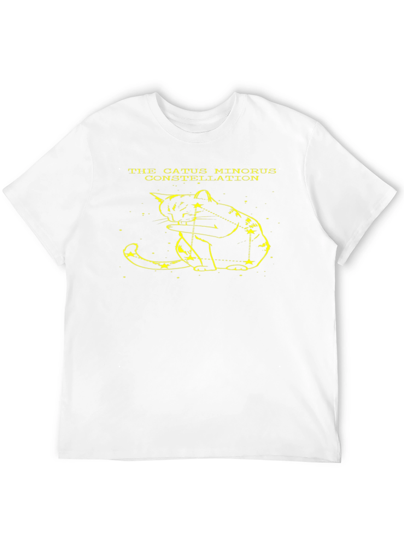 Catus Minorus Constellation Black T-Shirt