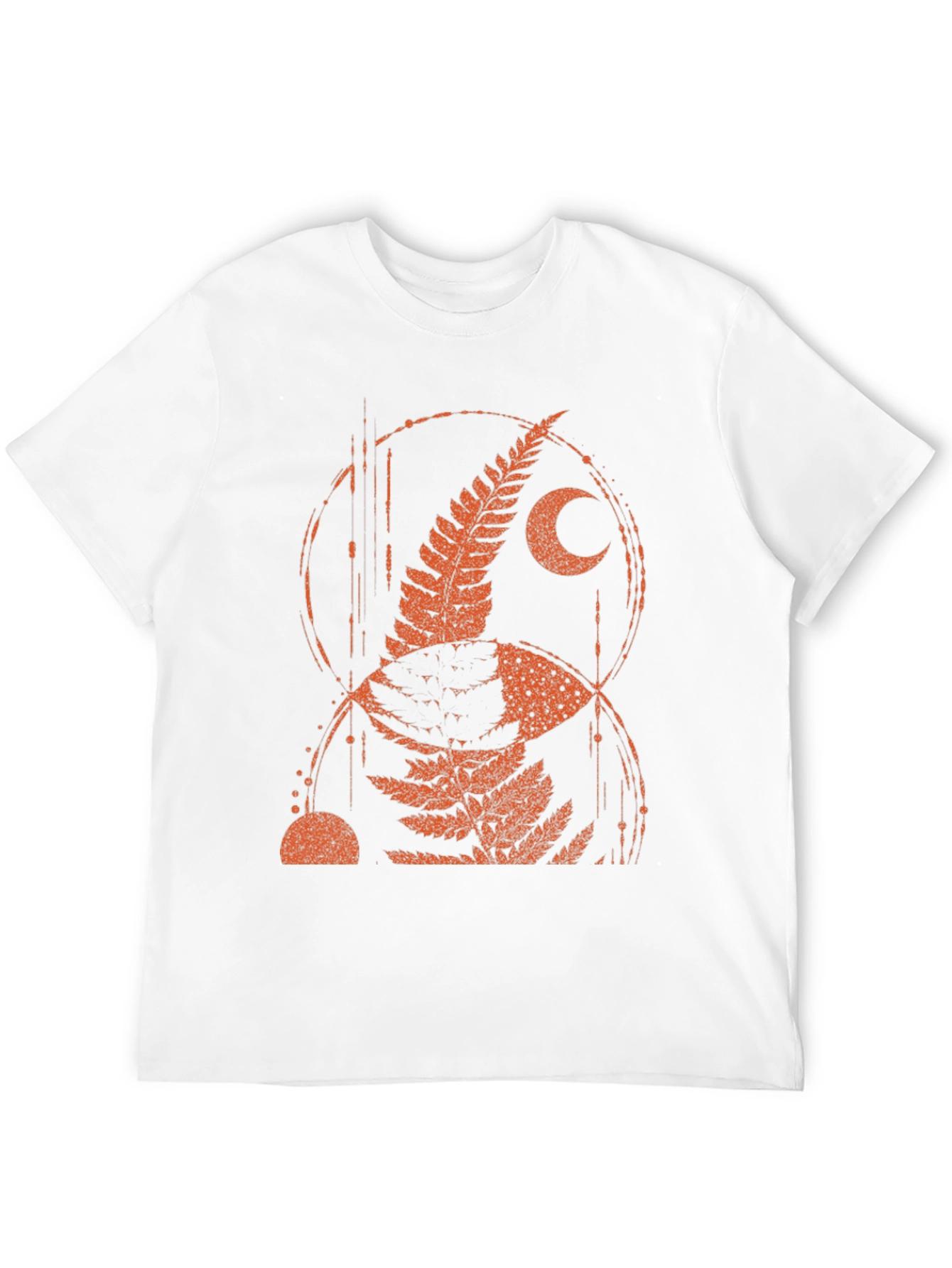 Fern Moon Graphic Tee - Black