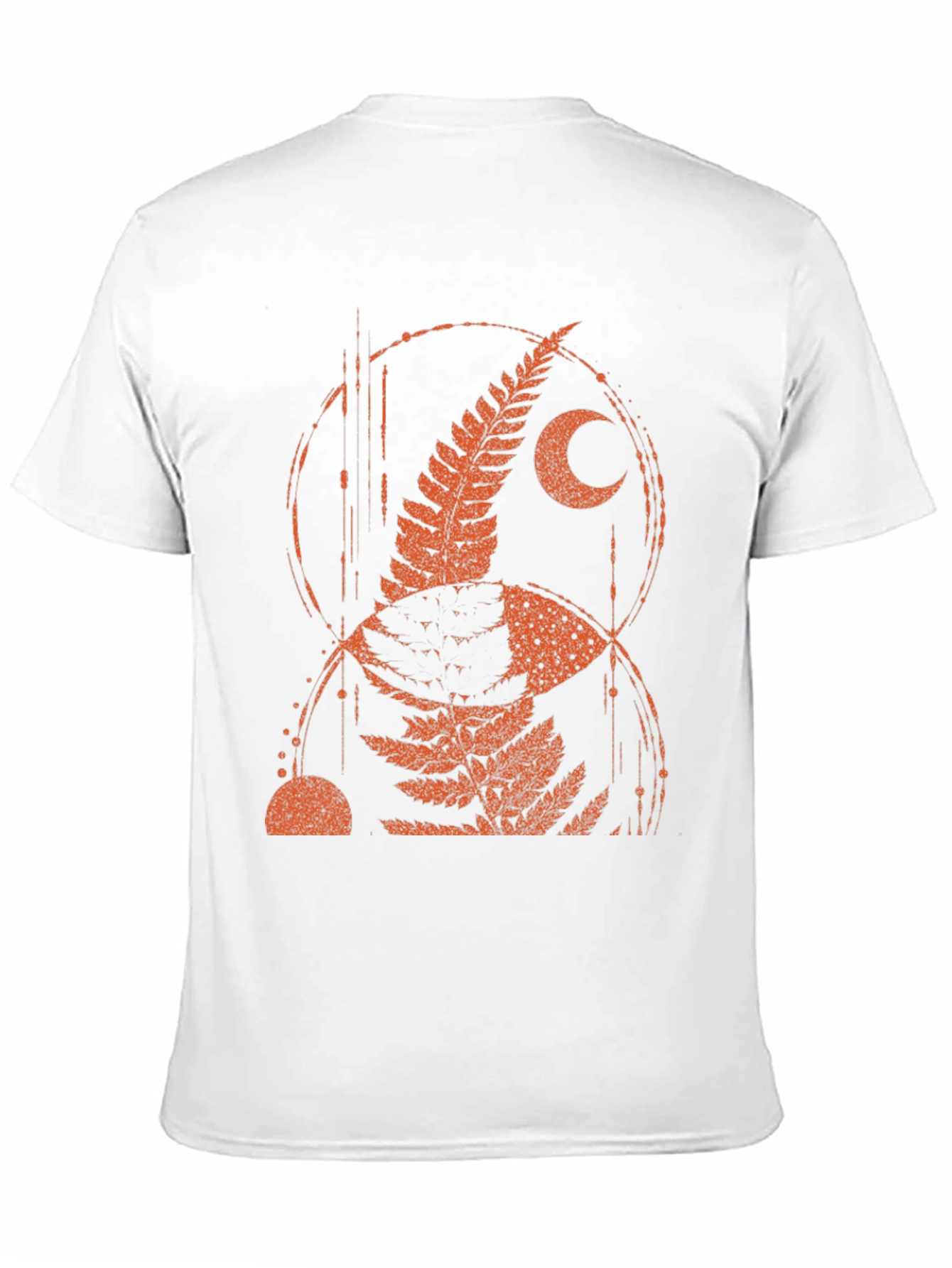 Fern Moon Graphic Tee - Black