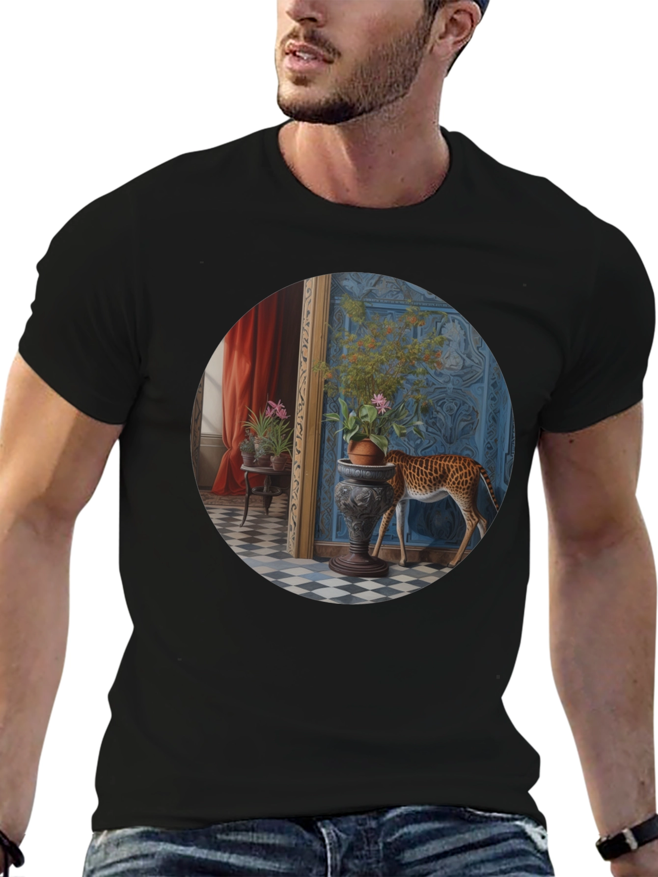 Giraffe Interior T-Shirt