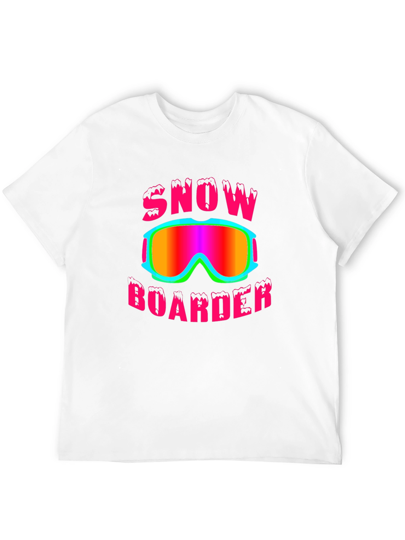 Snowboarder Graphic Tee - Black T-Shirt