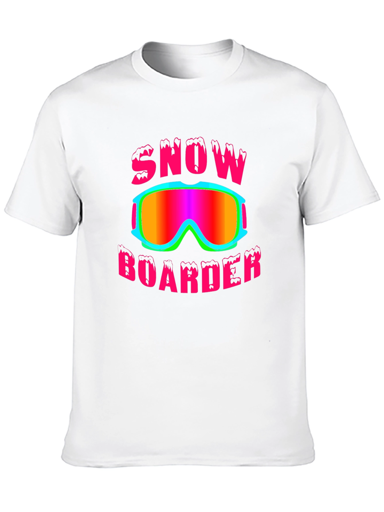Snowboarder Graphic Tee - Black T-Shirt