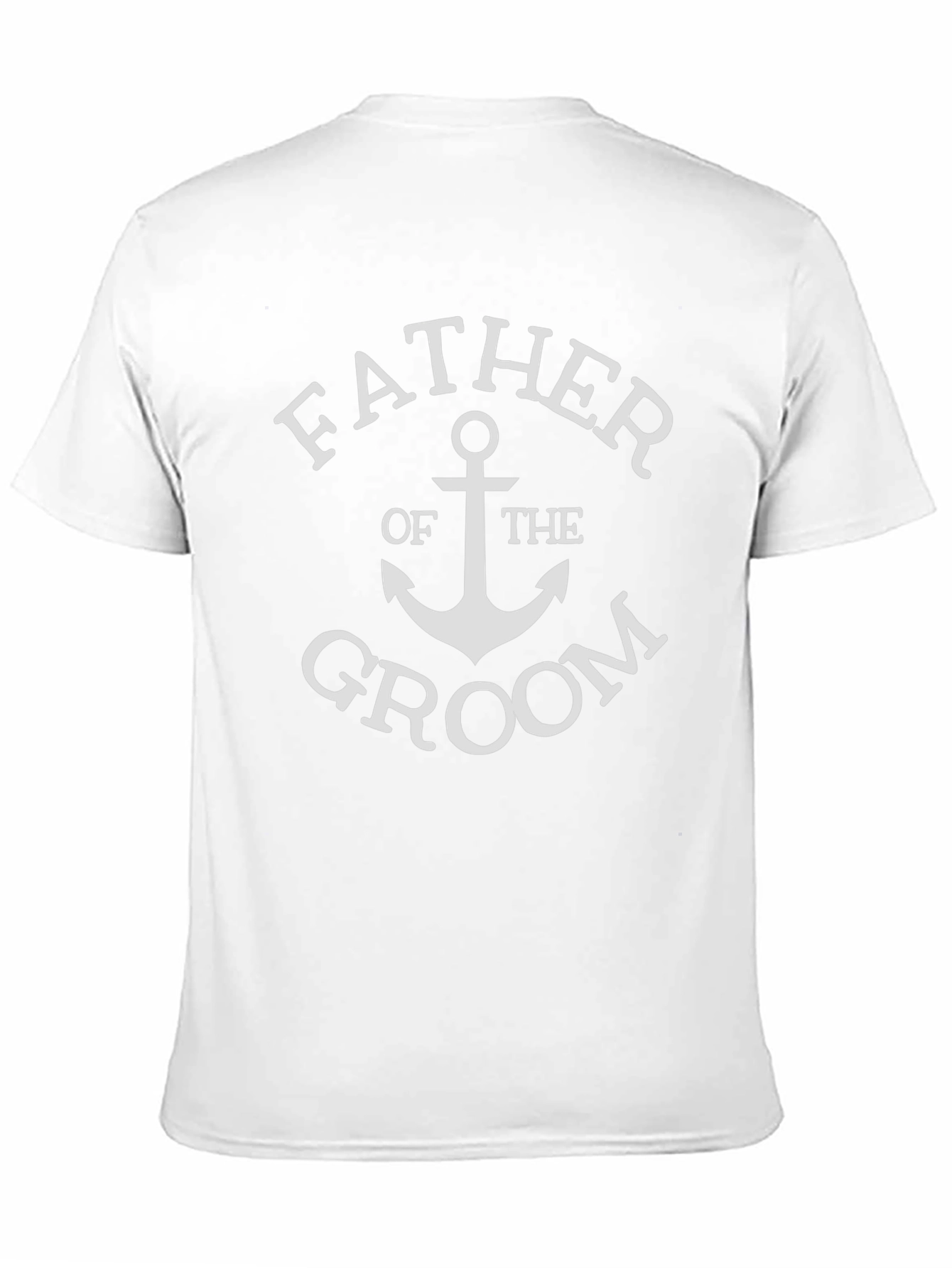 Father of the Groom Anchor Graphic T-Shirt