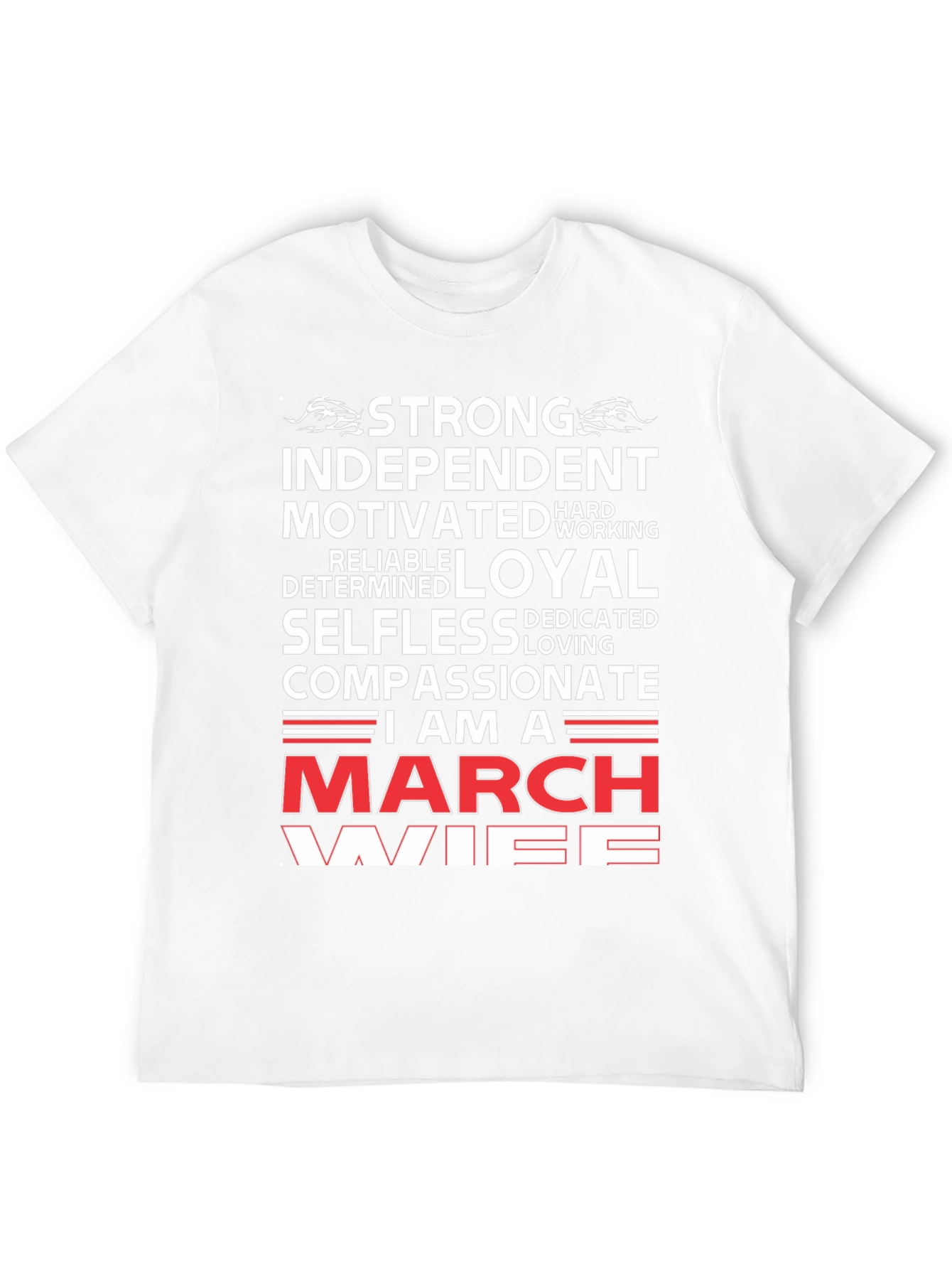 Strong March Wife Graphic T-Shirt