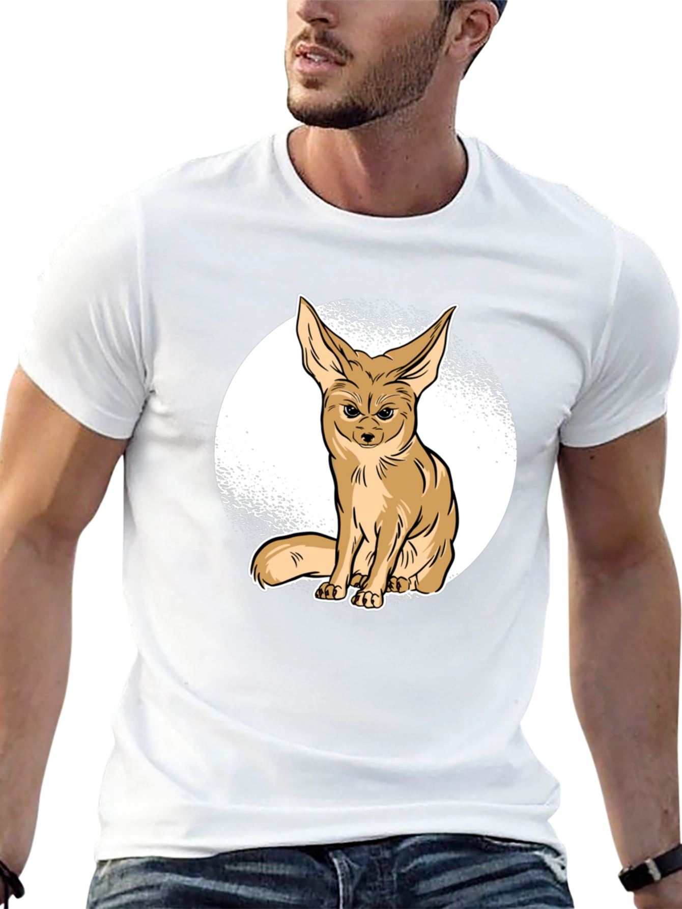 Fennec Fox Graphic Tee - Unique Animal Lover Shirt