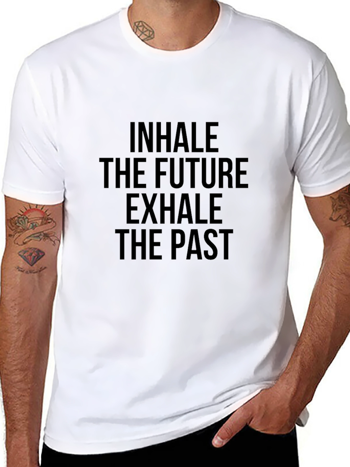 Inhale Future Exhale Past Graphic Tee
