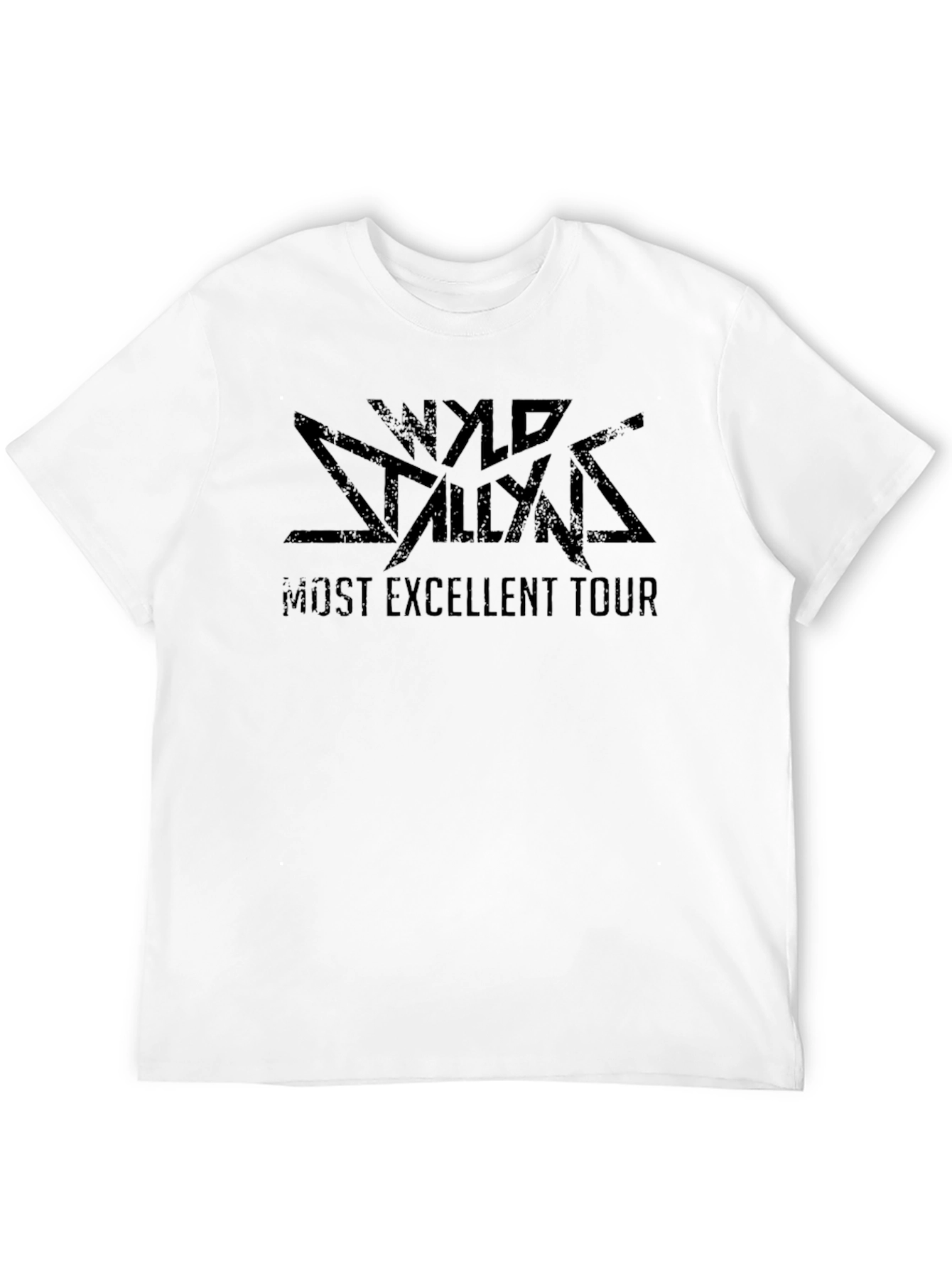 Wyld Stallyns Most Excellent Tour Black T-Shirt