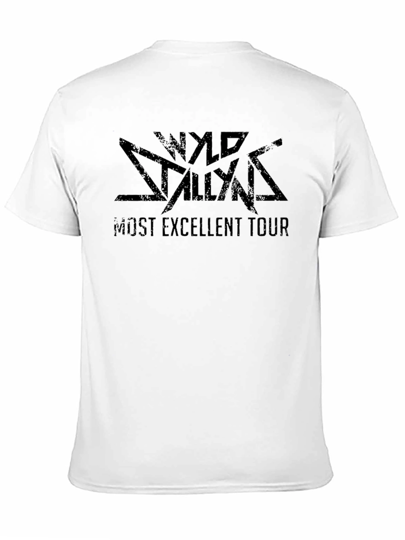 Wyld Stallyns Most Excellent Tour Black T-Shirt