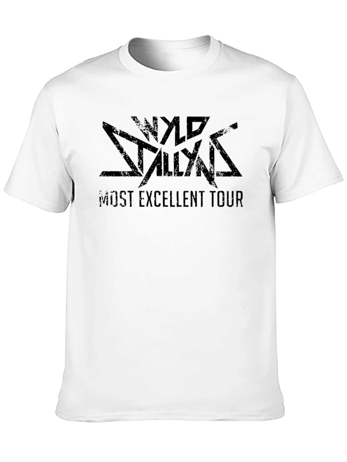 Wyld Stallyns Most Excellent Tour Black T-Shirt
