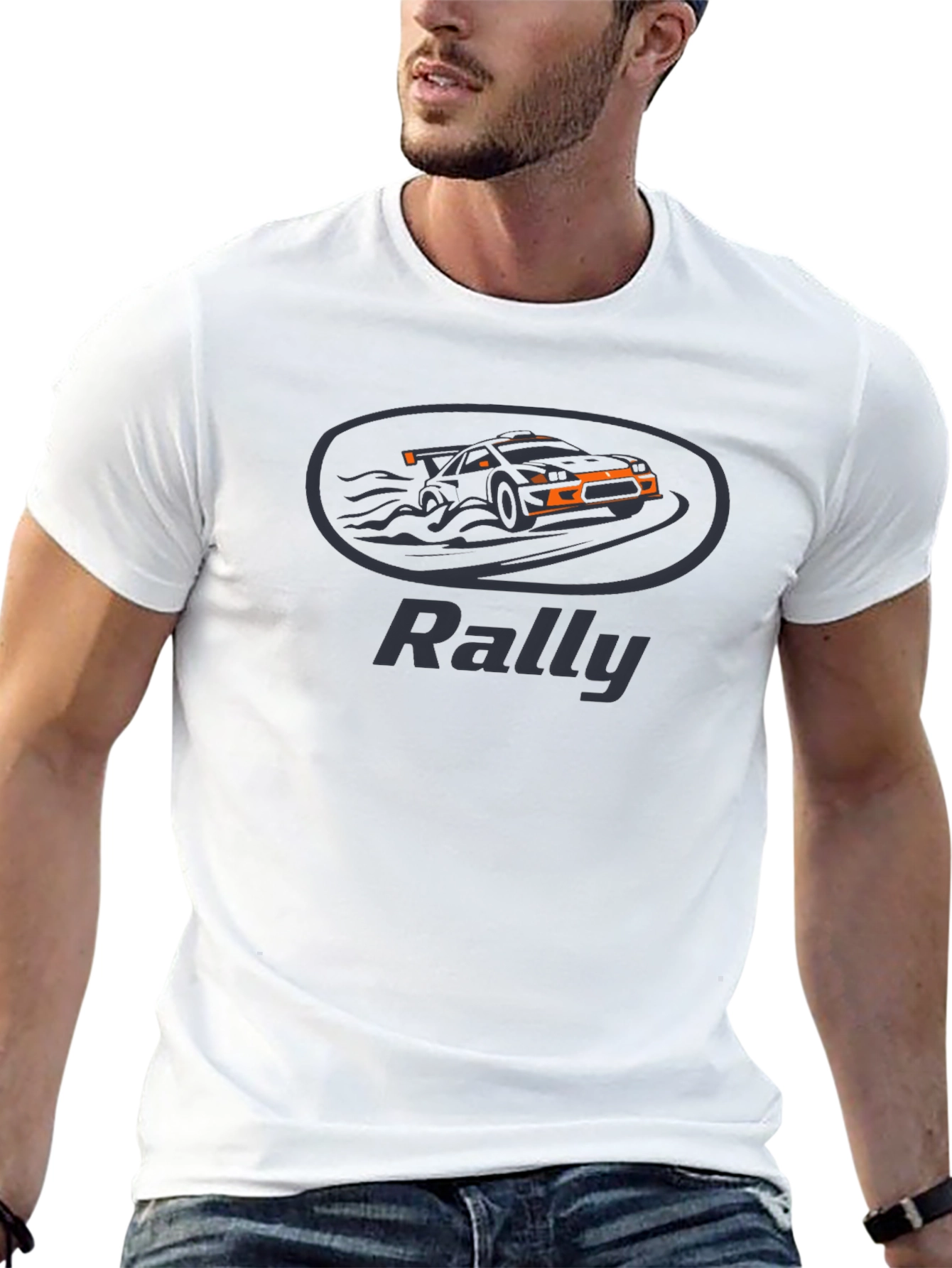 Rally Car Graphic Tee - Racing Enthusiast T-Shirt