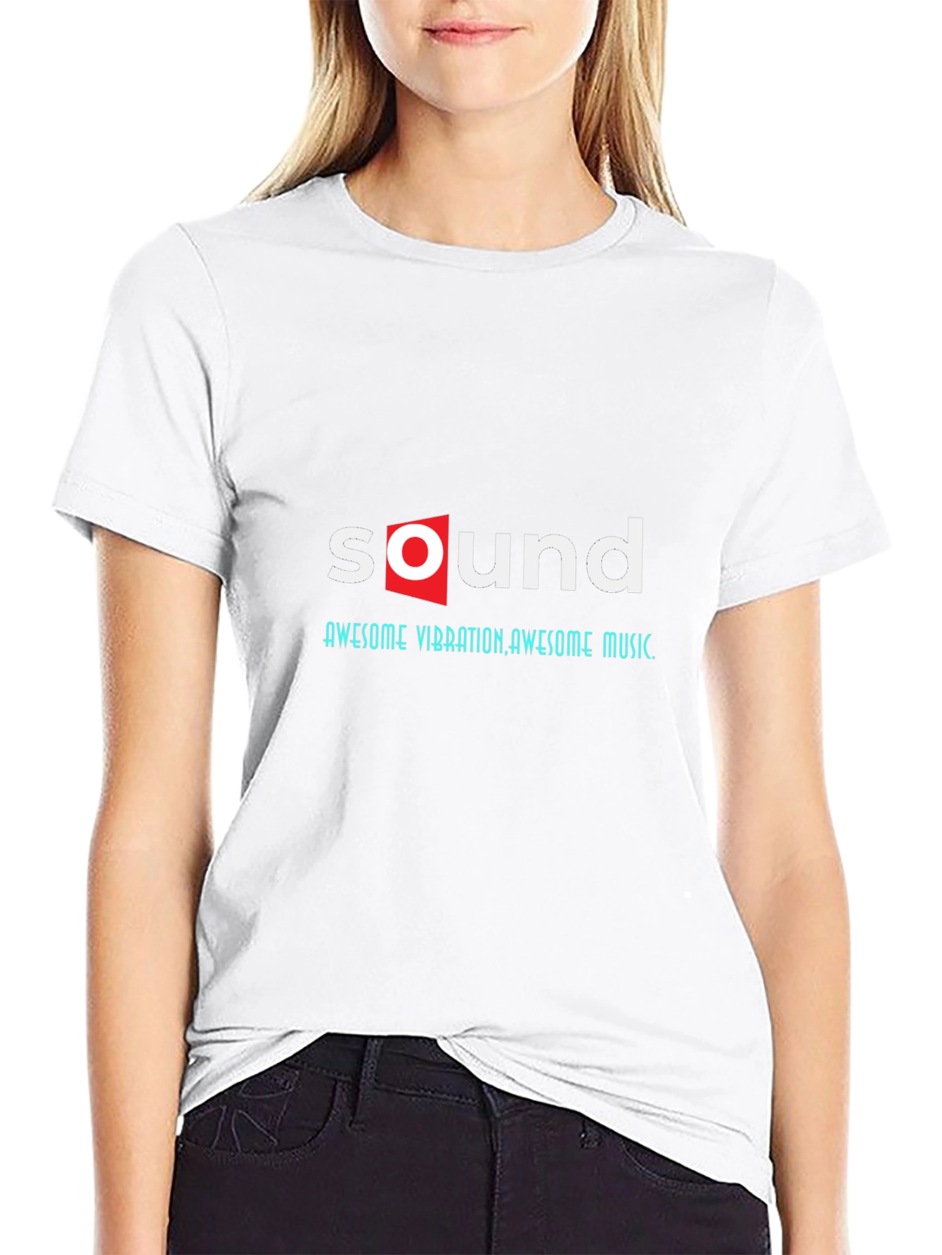 Awesome Sound Vibration Music Graphic Tee