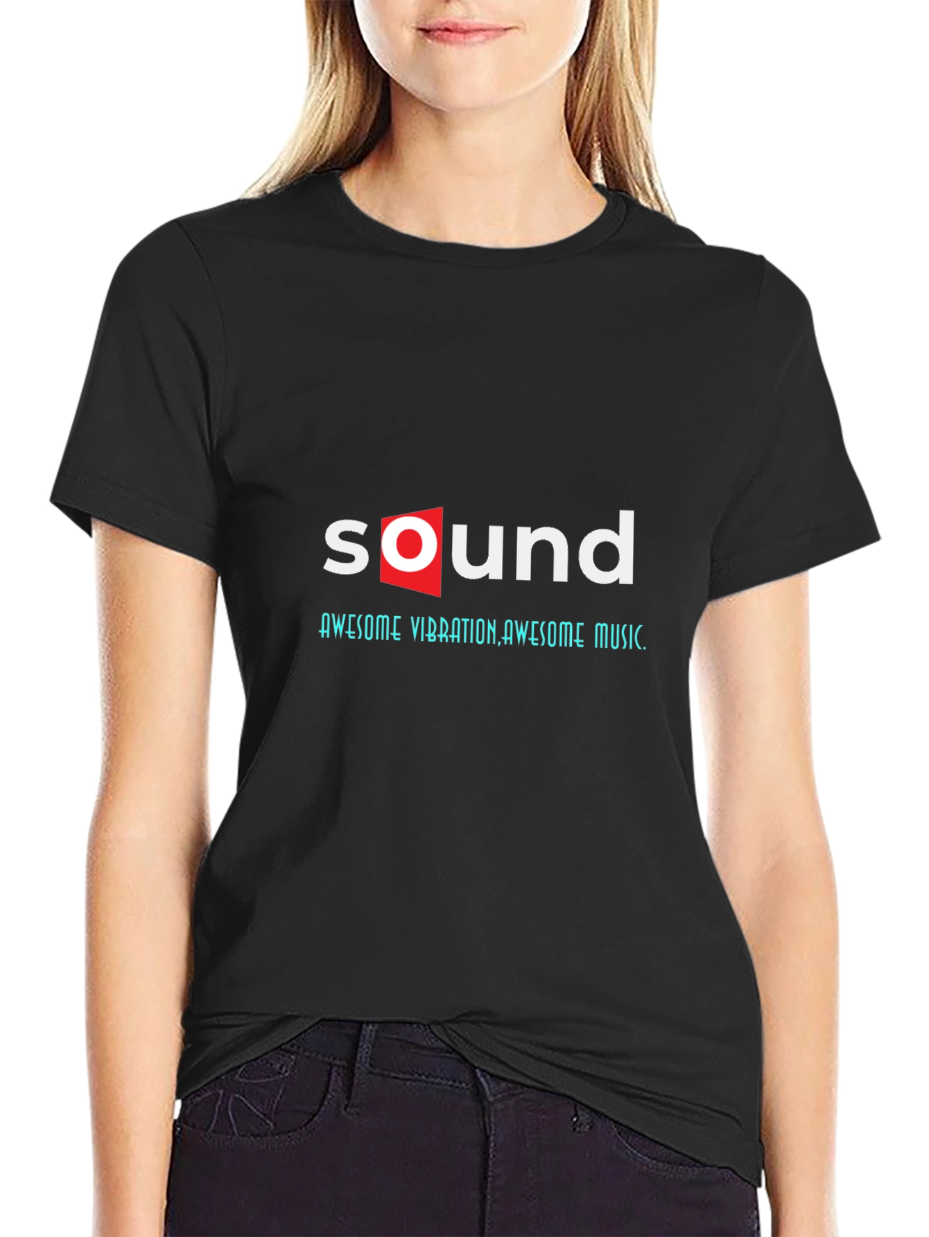 Awesome Sound Vibration Music Graphic Tee