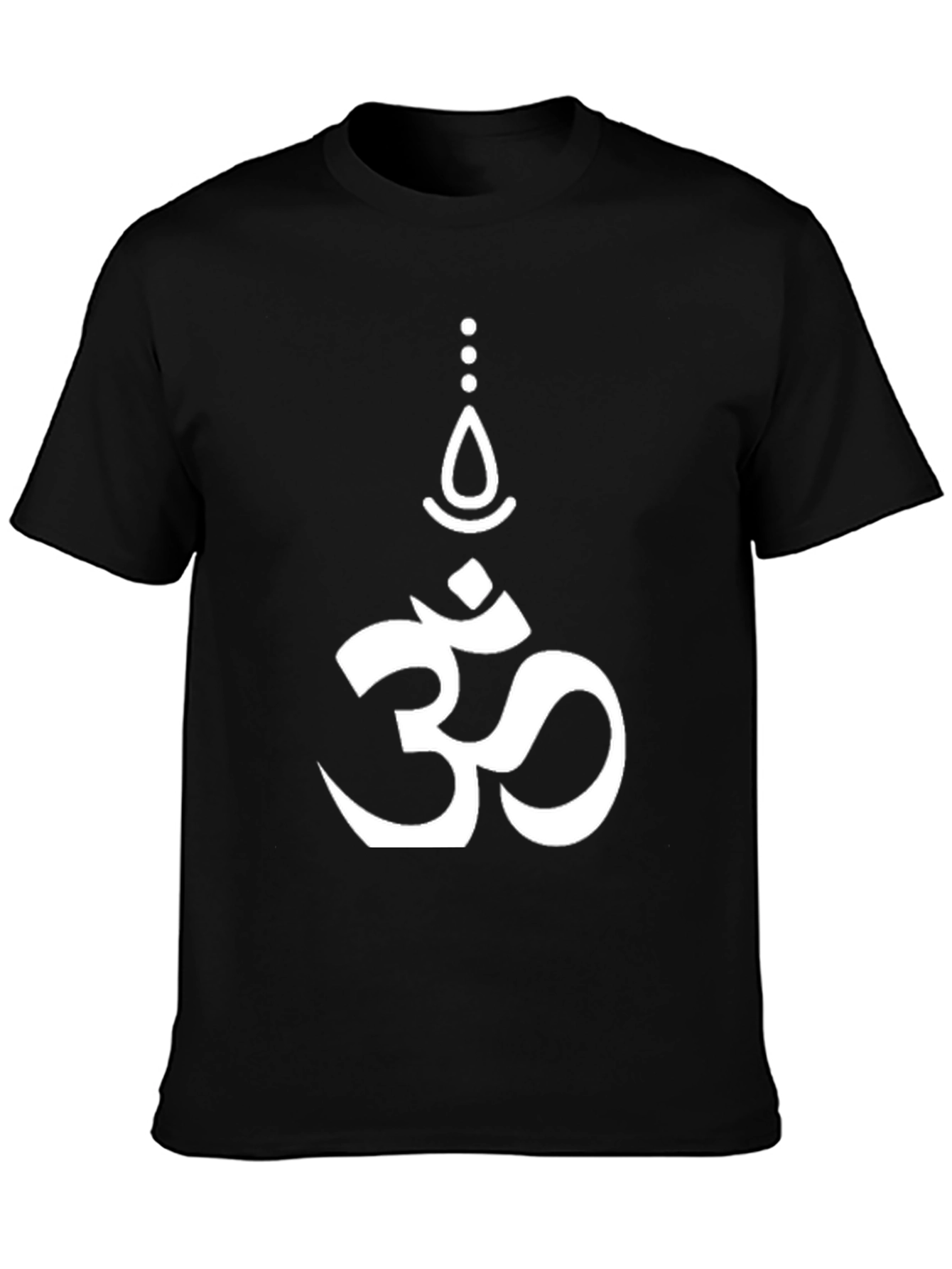 Om Symbol Graphic Tee - Black