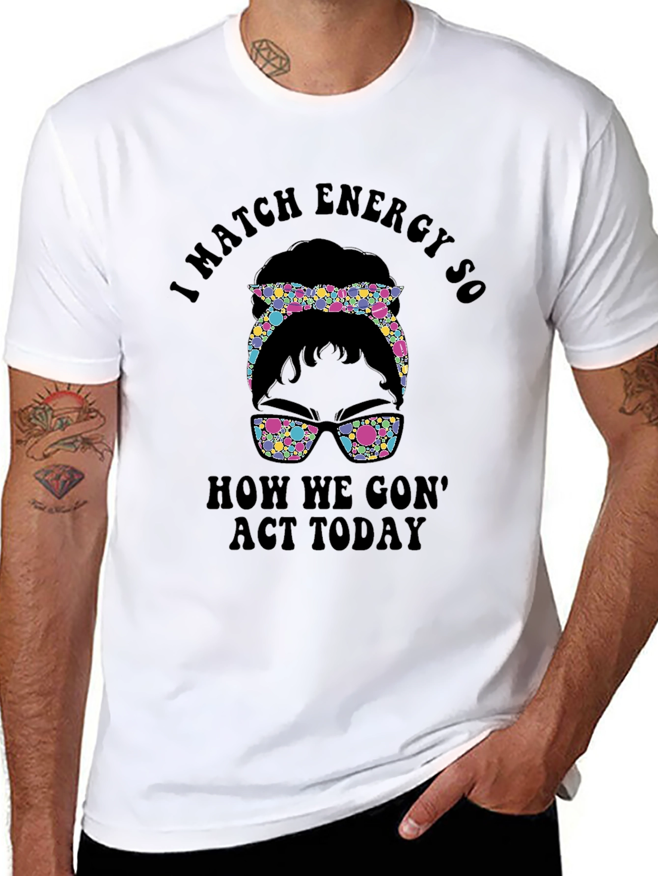 I Match Energy Graphic Tee