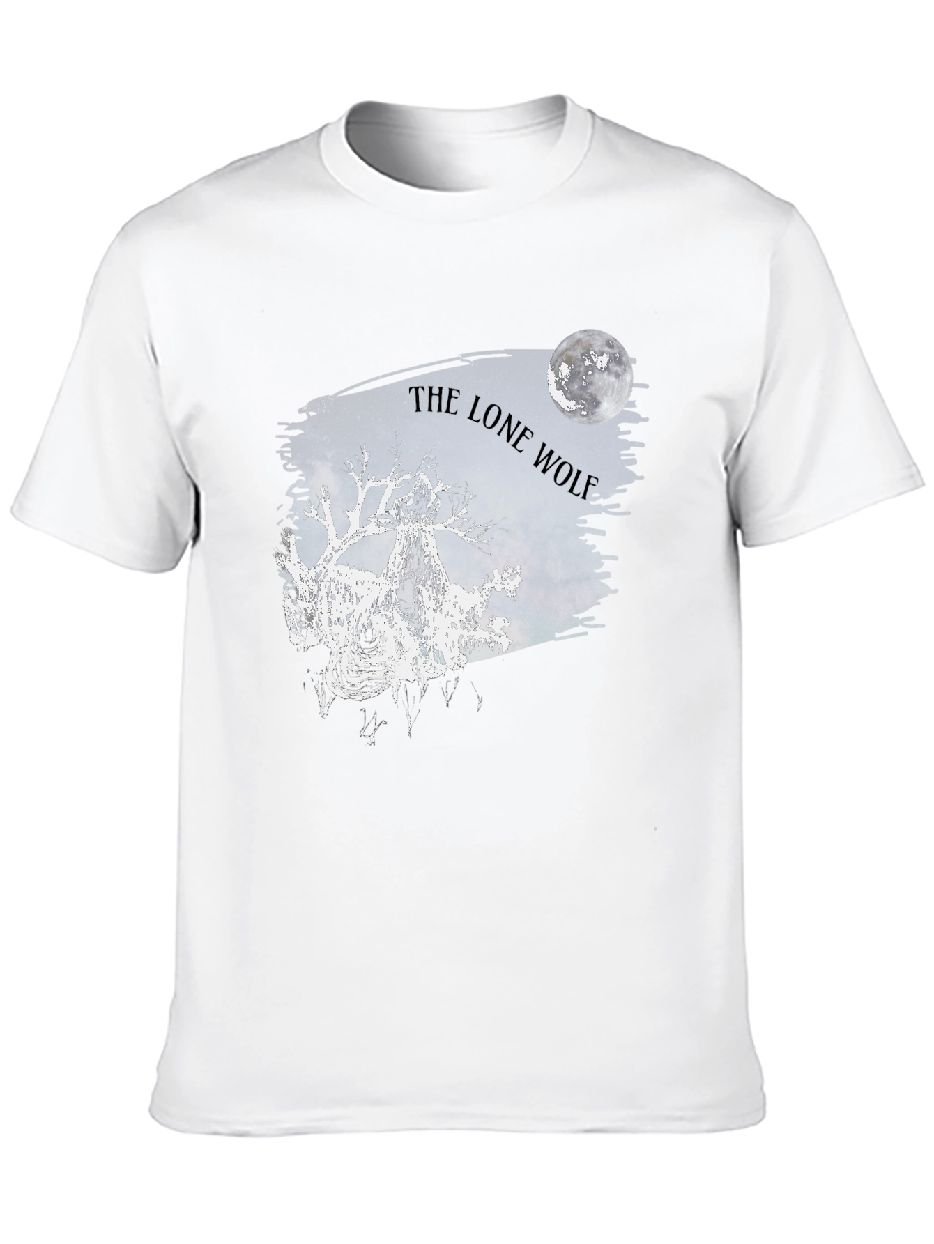 The Lone Wolf Moon Graphic Tee