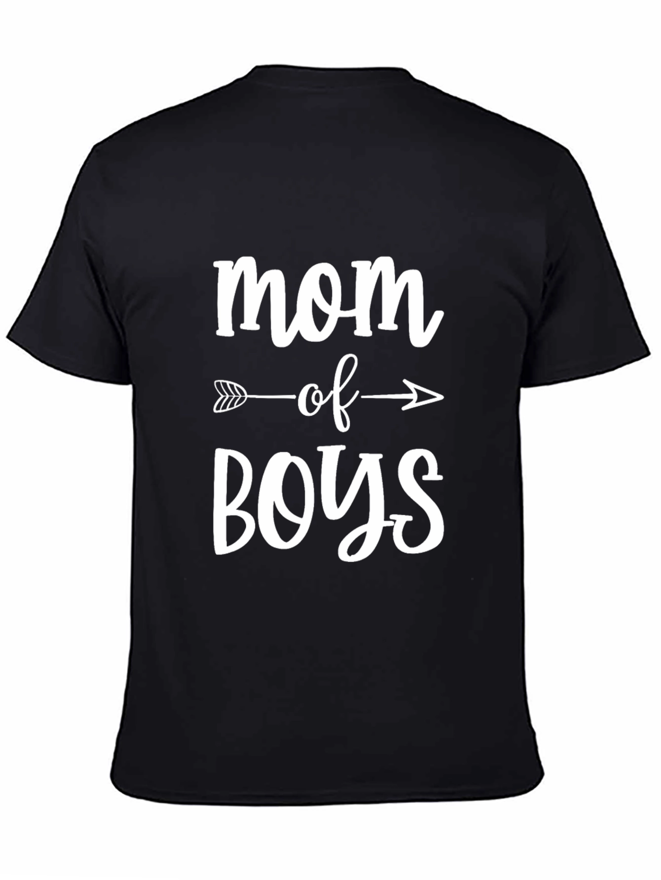 Mom of Boys T-Shirt - Cute Arrow Design