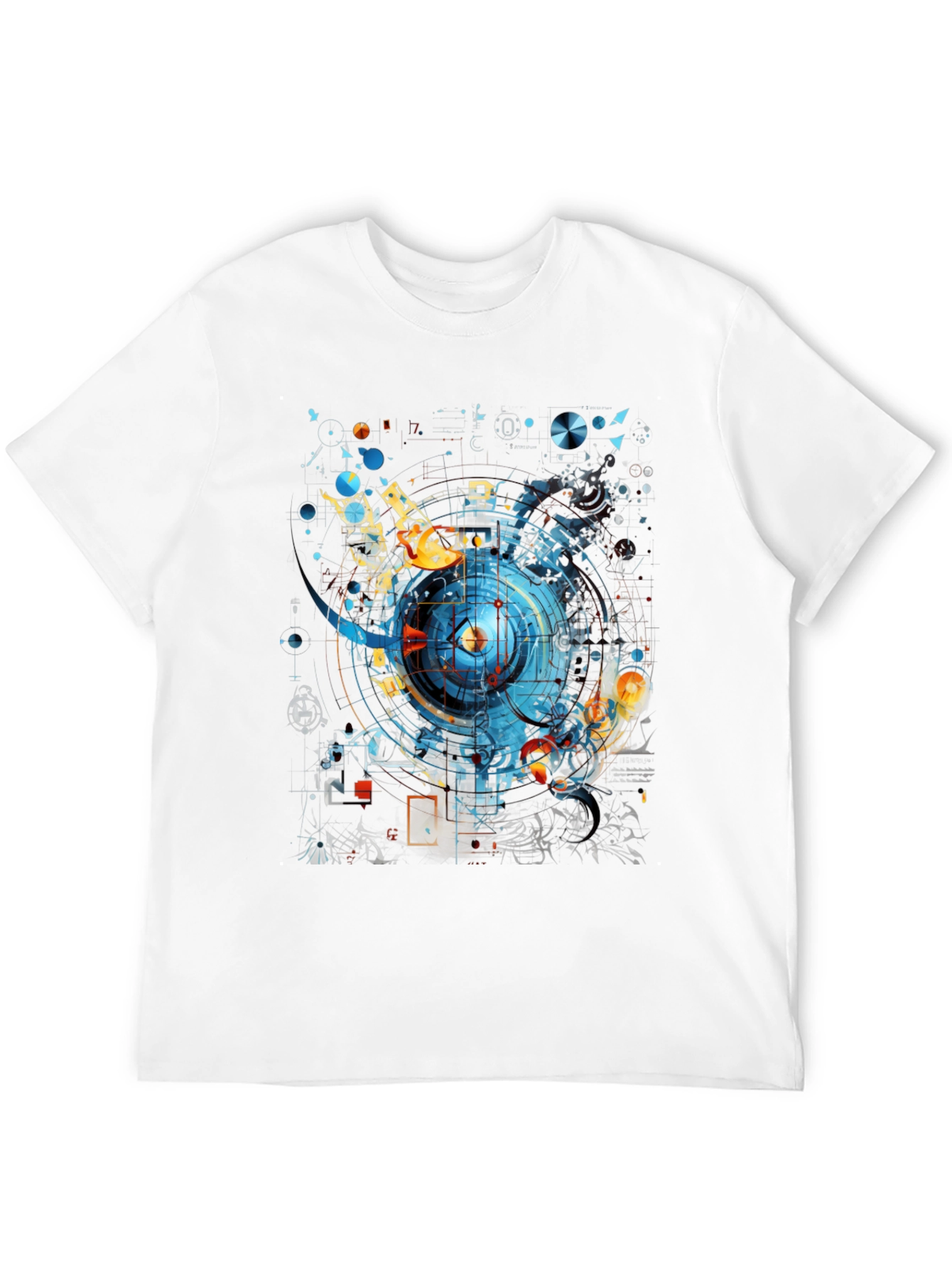 Abstract Tech Graphic Tee