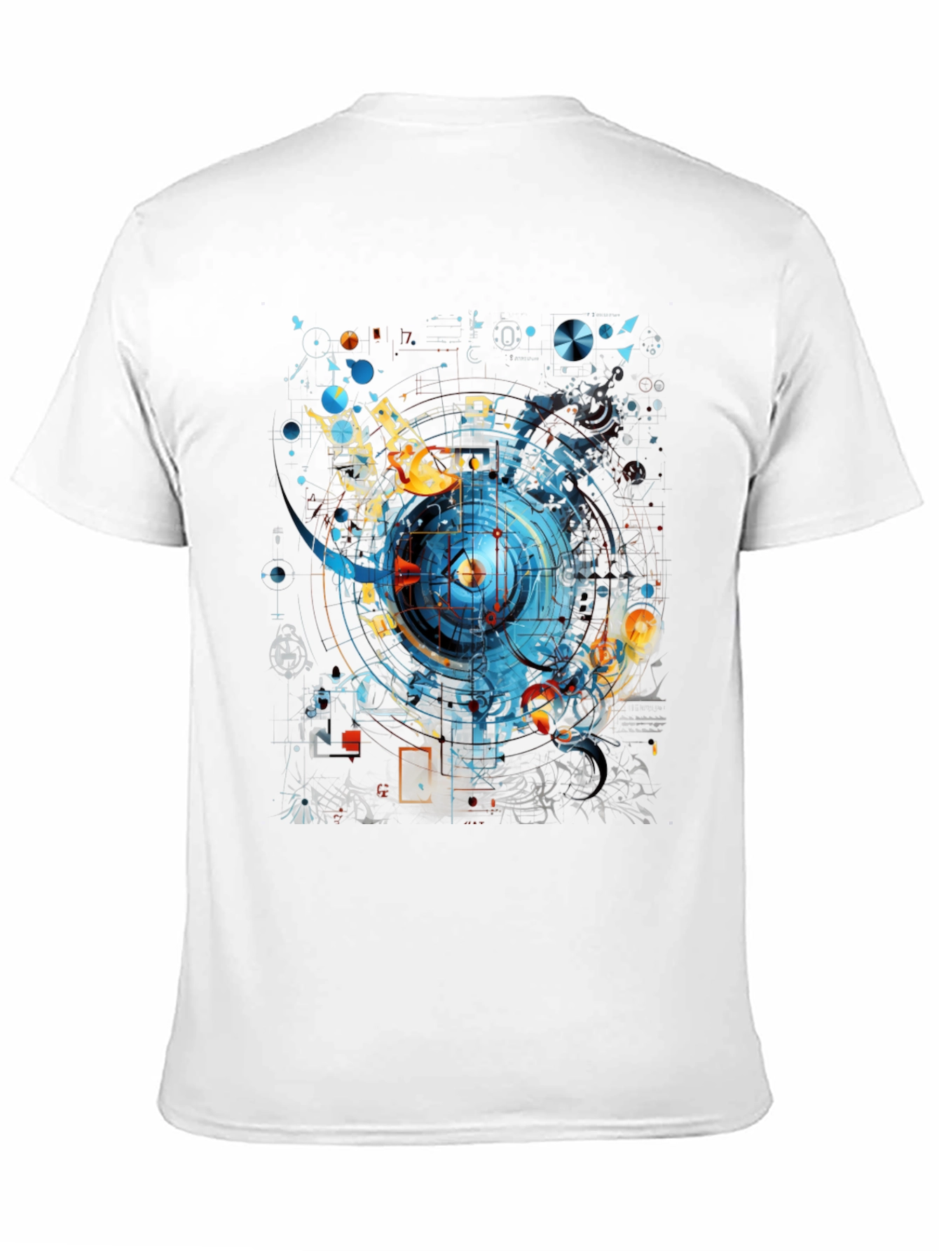 Abstract Tech Graphic Tee