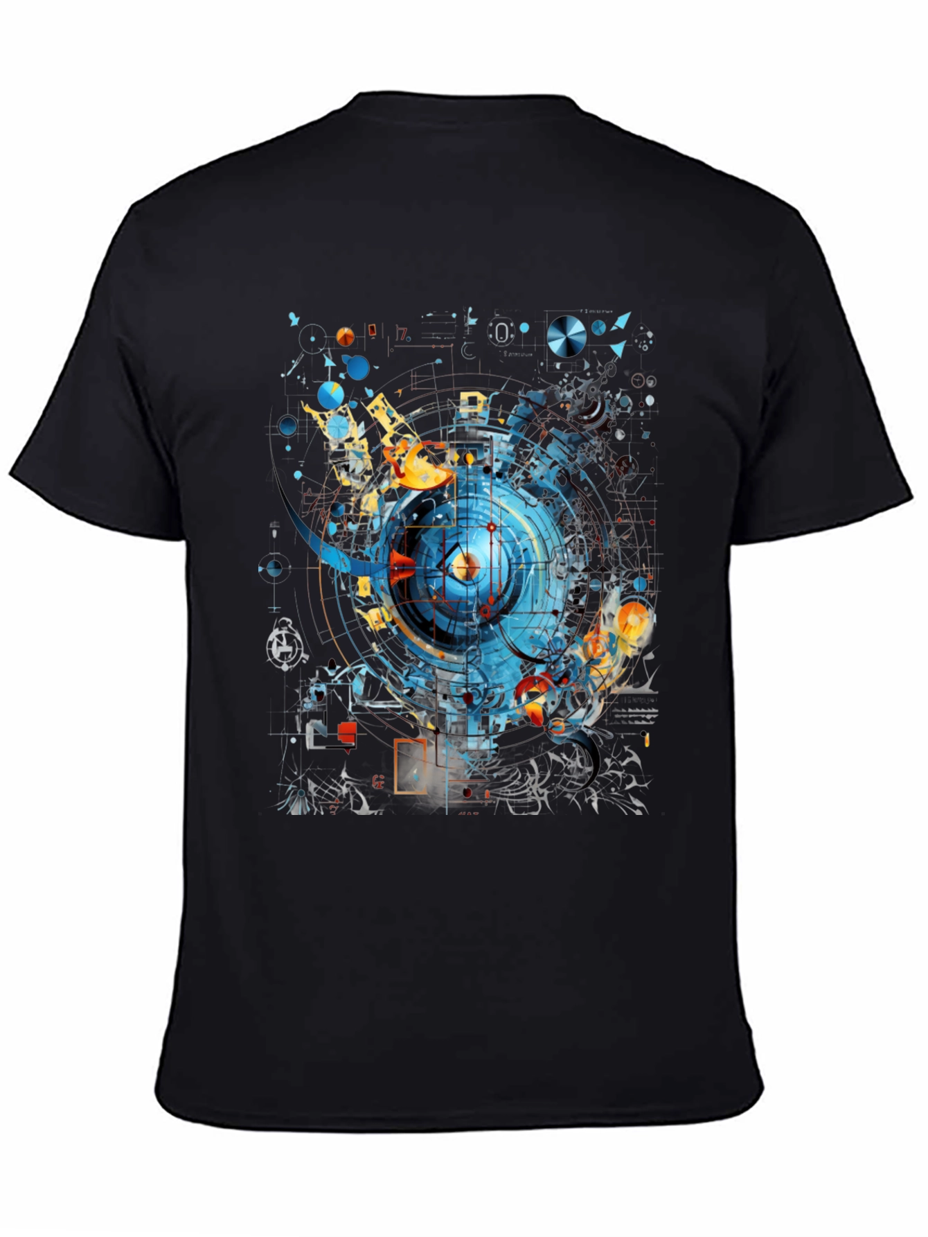Abstract Tech Graphic Tee