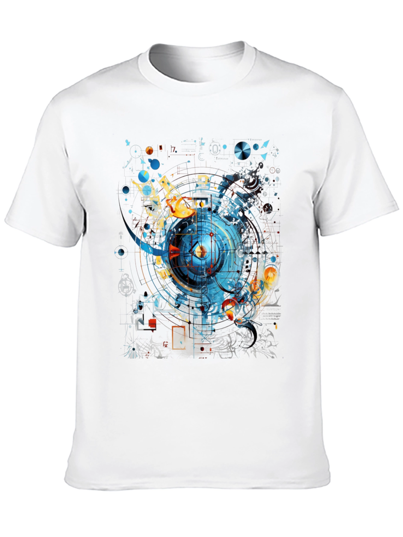 Abstract Tech Graphic Tee