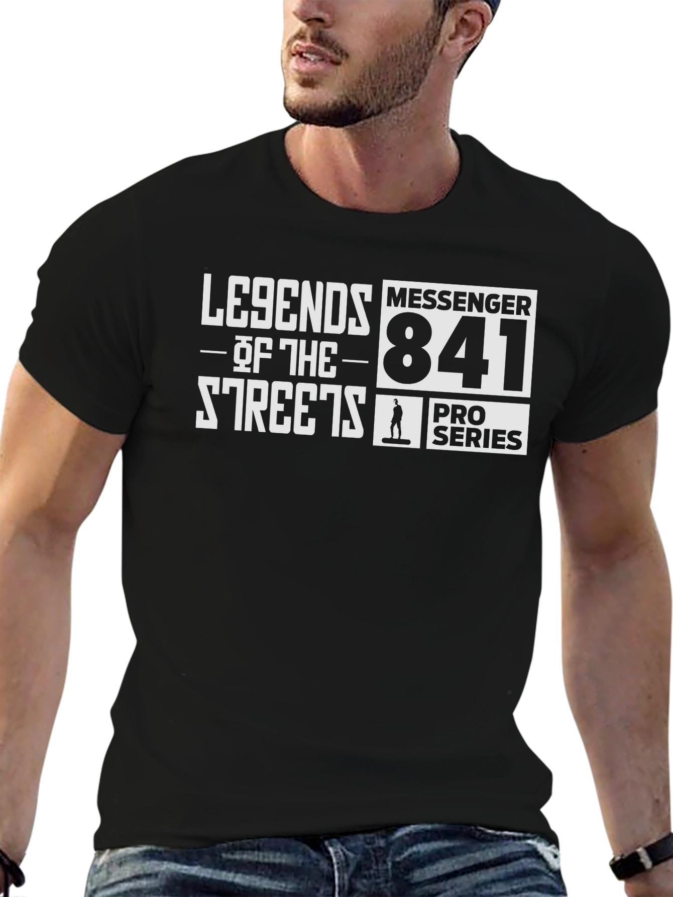 Legends of the Streets Graphic Tee - Black