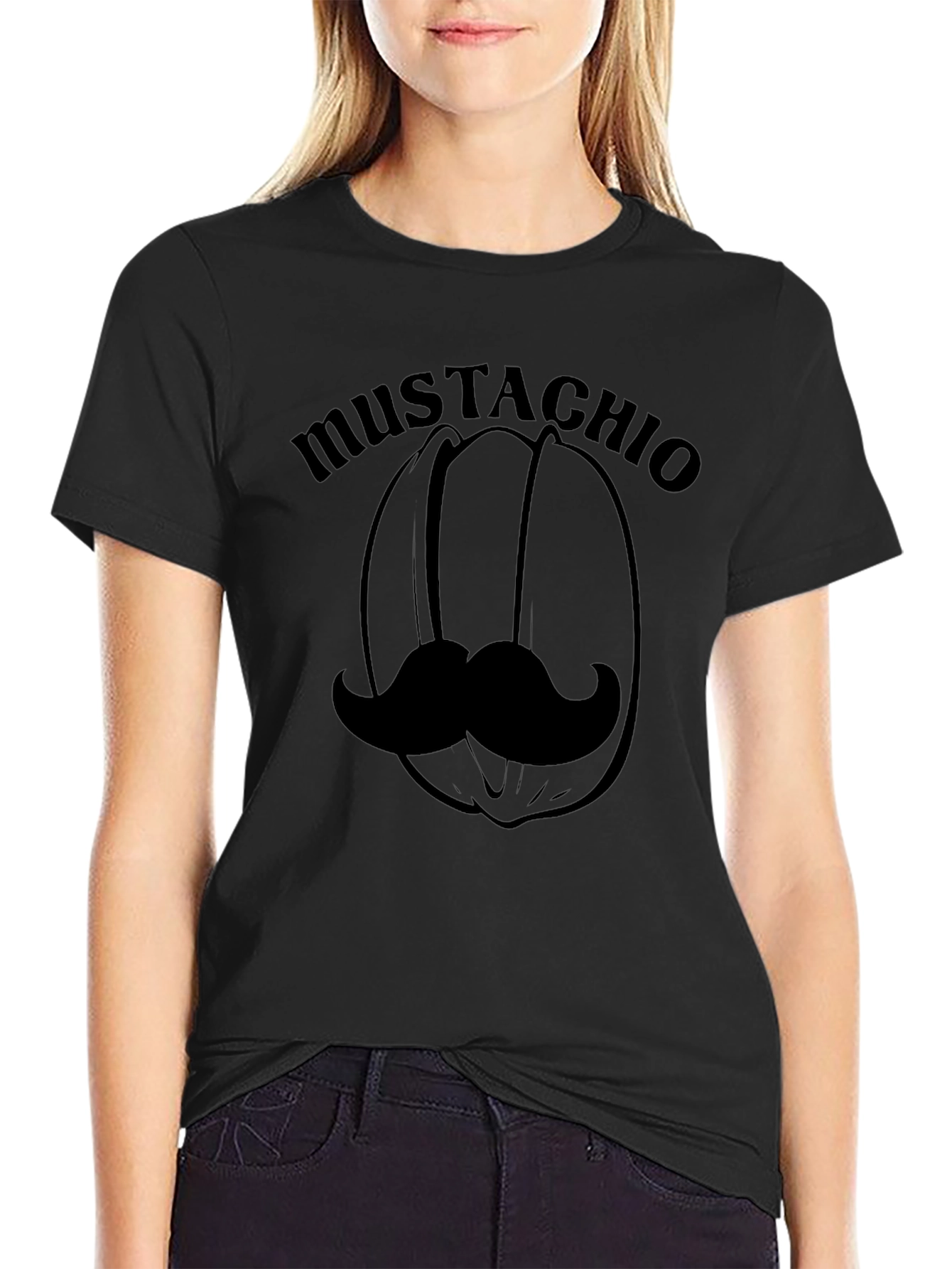 Mustachio T-Shirt - Funny Graphic Tee