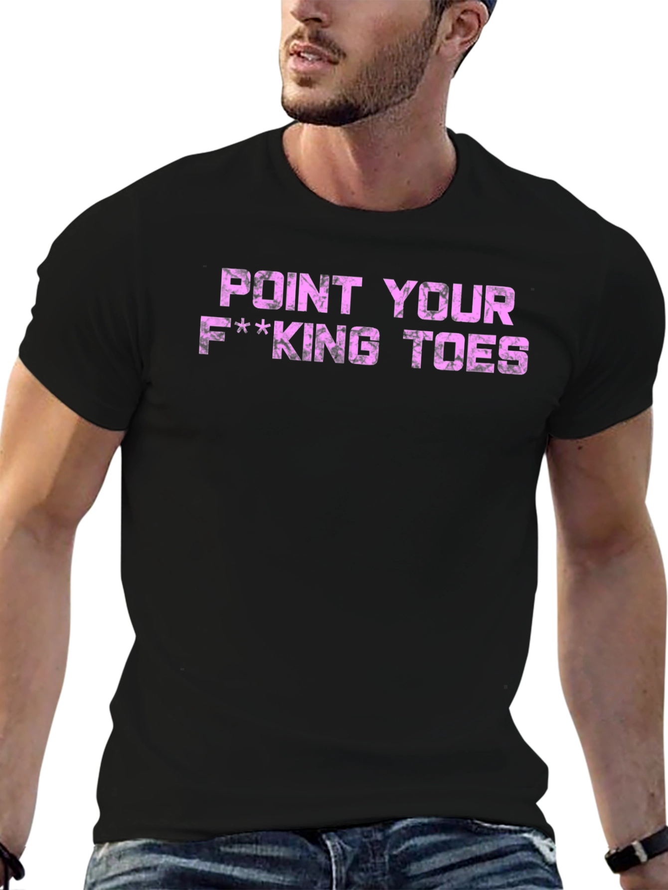 Point Your F***ing Toes Graphic Tee