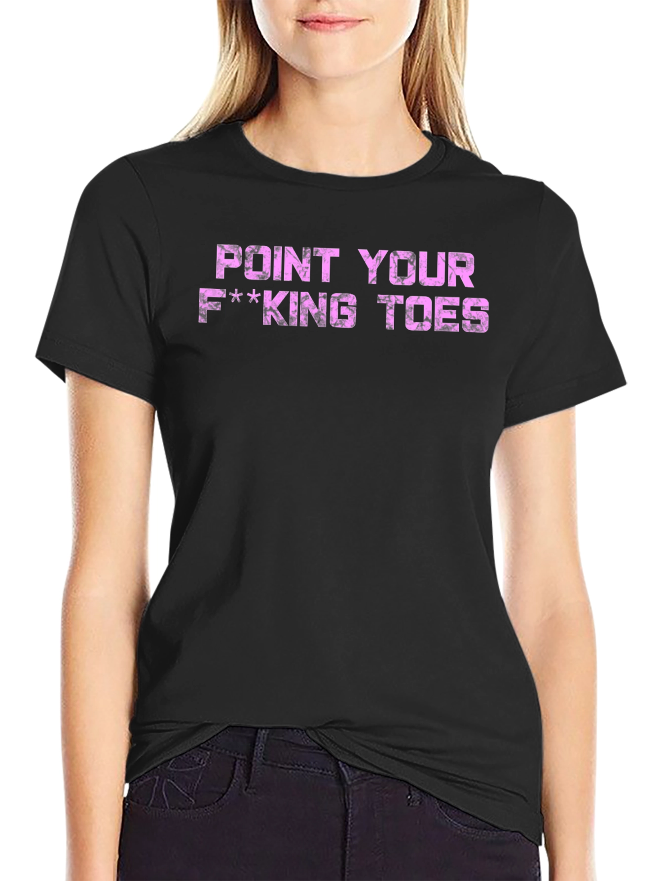 Point Your F***ing Toes Graphic Tee
