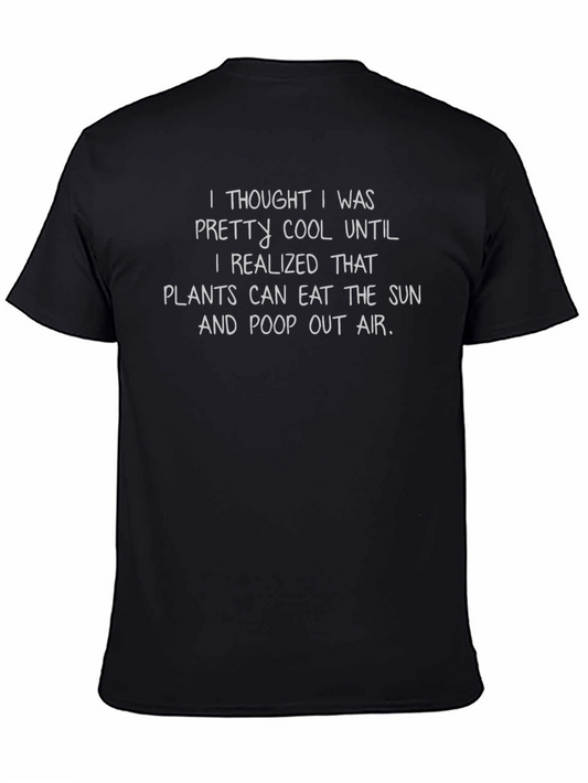 Funny Plants Eat Sun Graphic Tee
